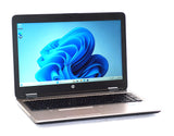HP ProBook 650 G2 Laptop, 15.5" Core i5 6th Gen, 8GB RAM, 128GB SSD