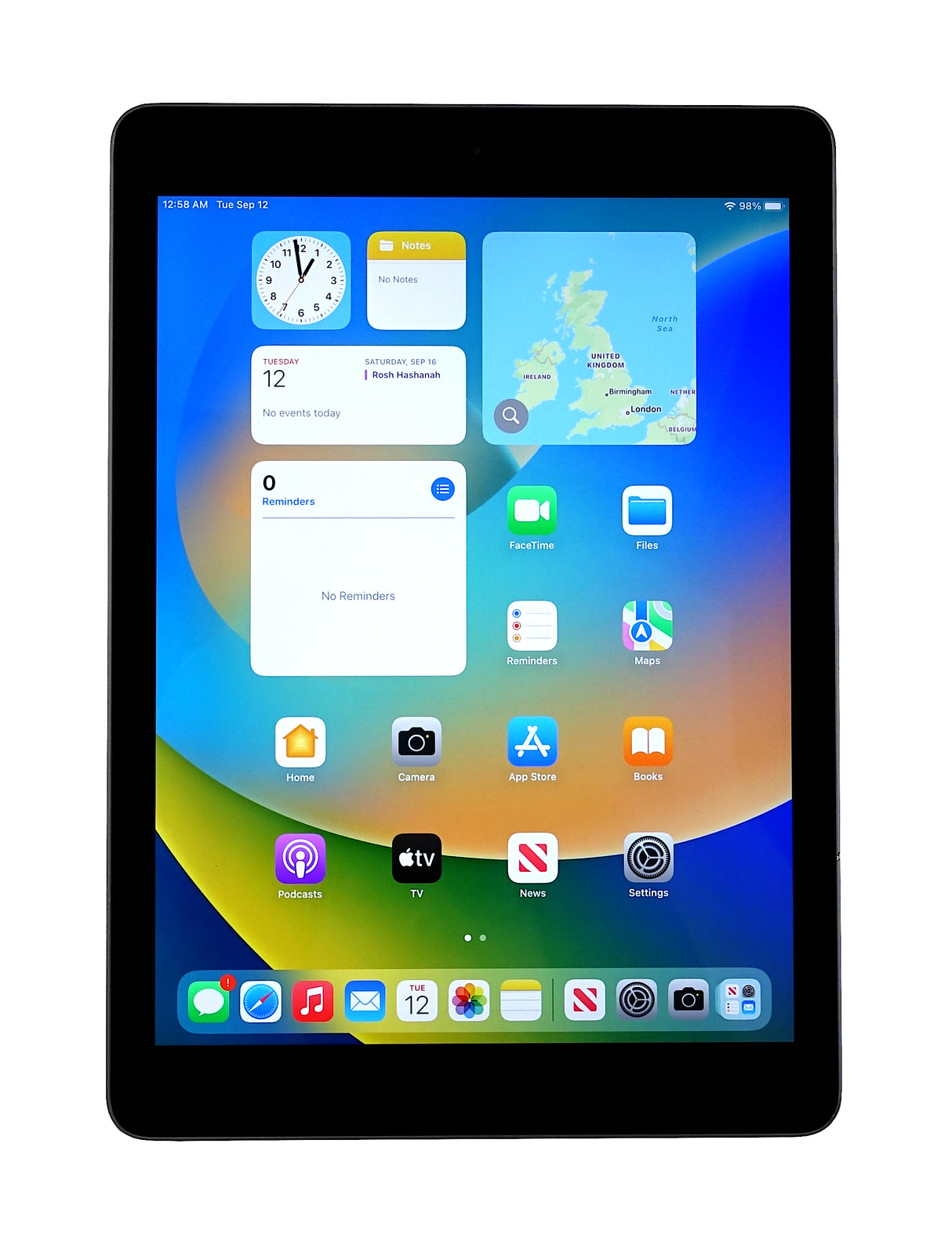Apple iPad 6th Generation Tablet, 32GB, Wi-Fi, Space Grey, A1893