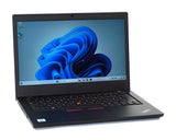 Lenovo ThinkPad L14 Laptop, 14" i7 10th Gen, 8GB RAM, 256GB SSD, Windows 11