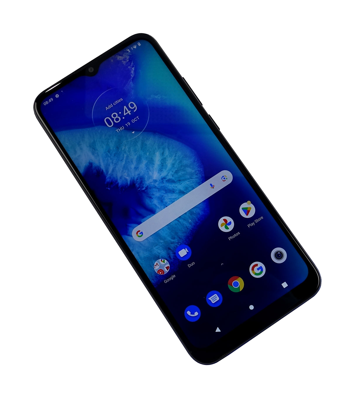 Motorola Moto G8 Power Lite Smartphone, 64GB, Vodafone, Arctic Blue, XT2055-1
