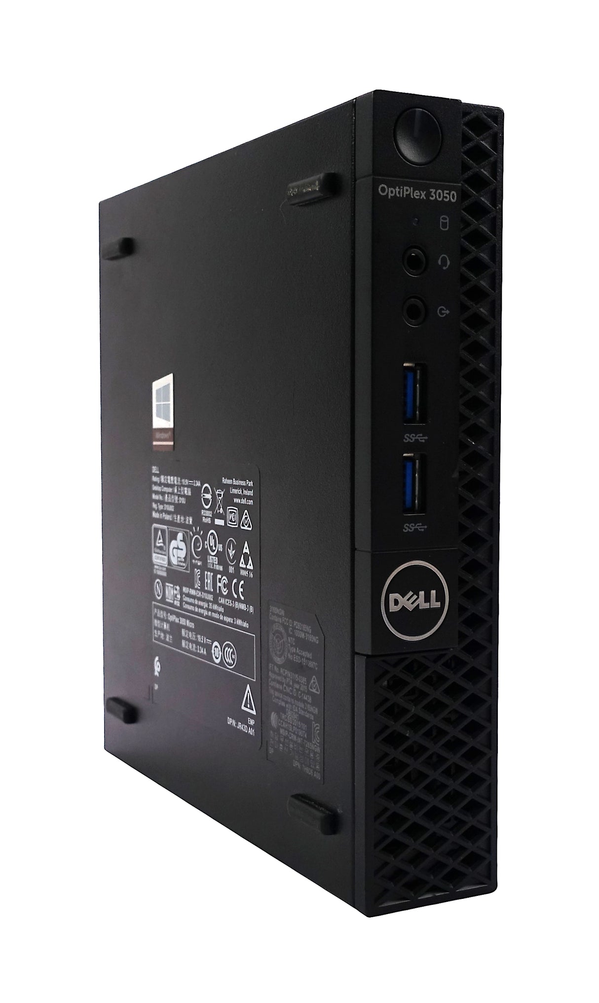 Dell OptiPlex 3050 Micro PC, Core i3 7th Gen, 8GB RAM, 128GB SSD, Windows 10