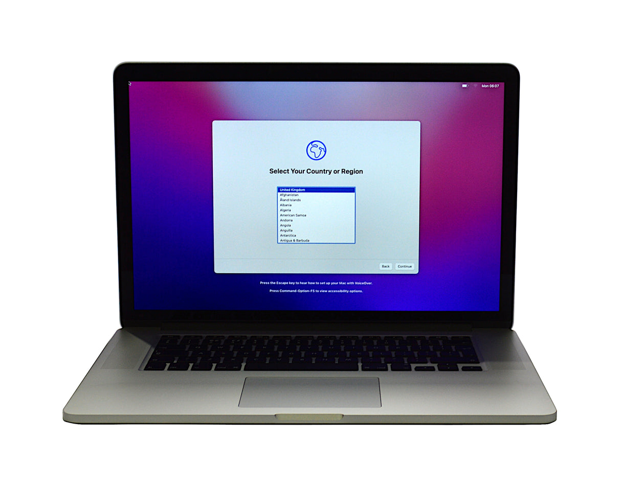 Apple MacBook Pro 2015 Laptop, 15" Core i7 4th Gen, 16GB RAM, 512GB, Radeon R9