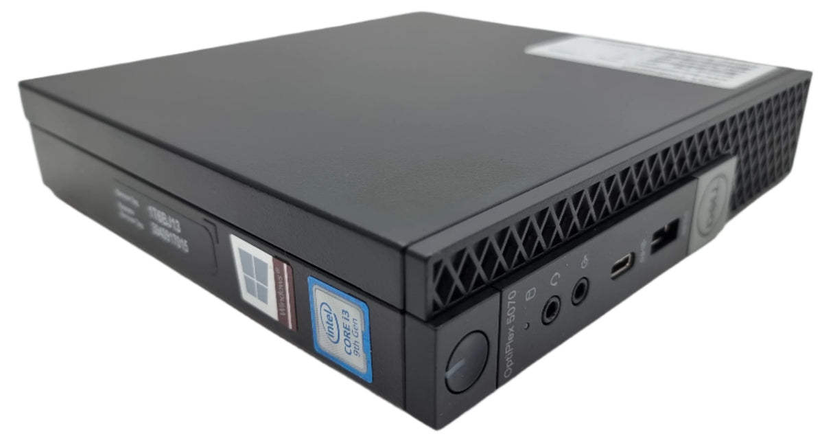 Dell OptiPlex 5070 Micro PC, Core i3 9th Gen, 8GB RAM, 256GB SSD