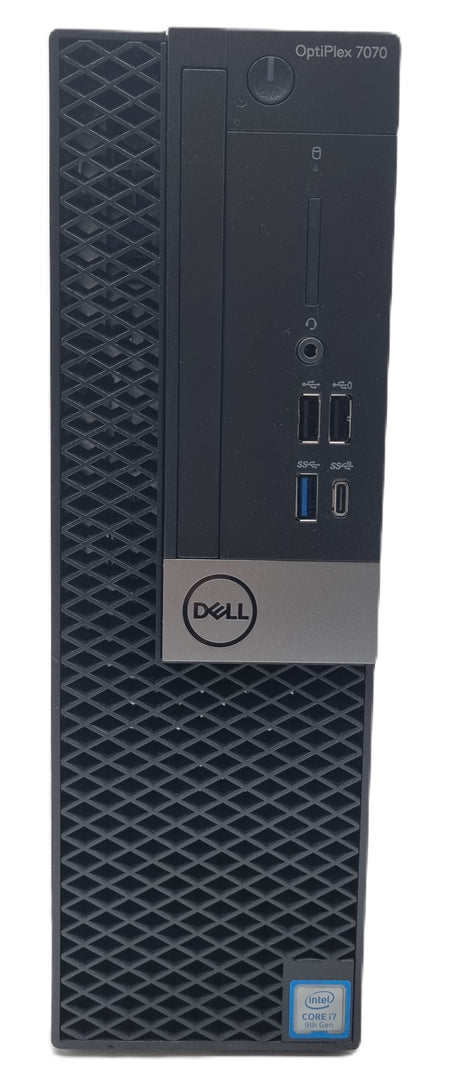 Dell OptiPlex 7070 SFF PC, Core i7 9th Gen, 8GB RAM, 256GB SSD, Win 11