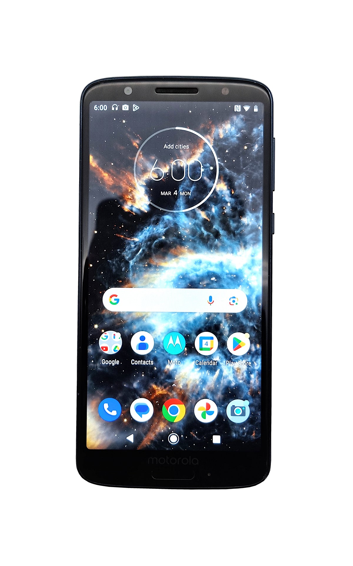 Smartphone Motorola Moto G6, 32 Go, Indigo profond, débloqué tout opérateur, M3750