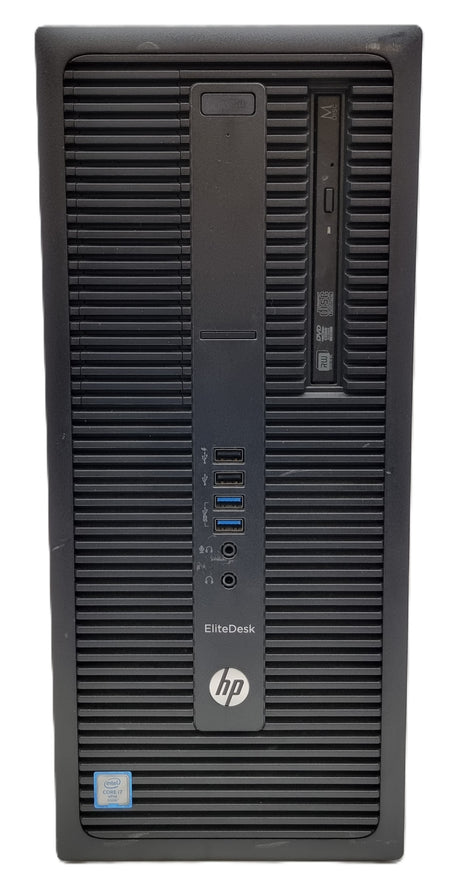 HP EliteDesk 800 G2 Tower PC, Core i7 6th Gen, 8GB RAM, 128GB SSD, Windows 10