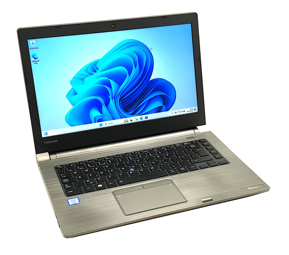 Toshiba Tecra A40-C Laptop, 13.9" i5 6th Gen, 8GB RAM, 128GB SSD