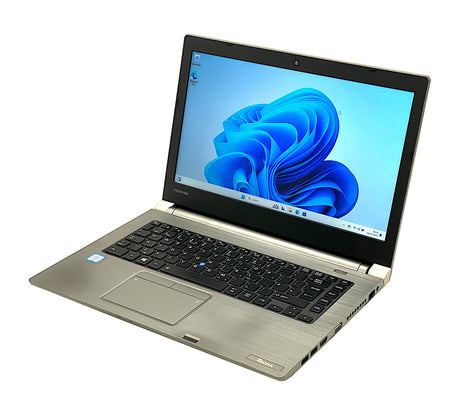 Toshiba Tecra A40-C Laptop, 13.9" i5 6th Gen, 8GB RAM, 128GB SSD