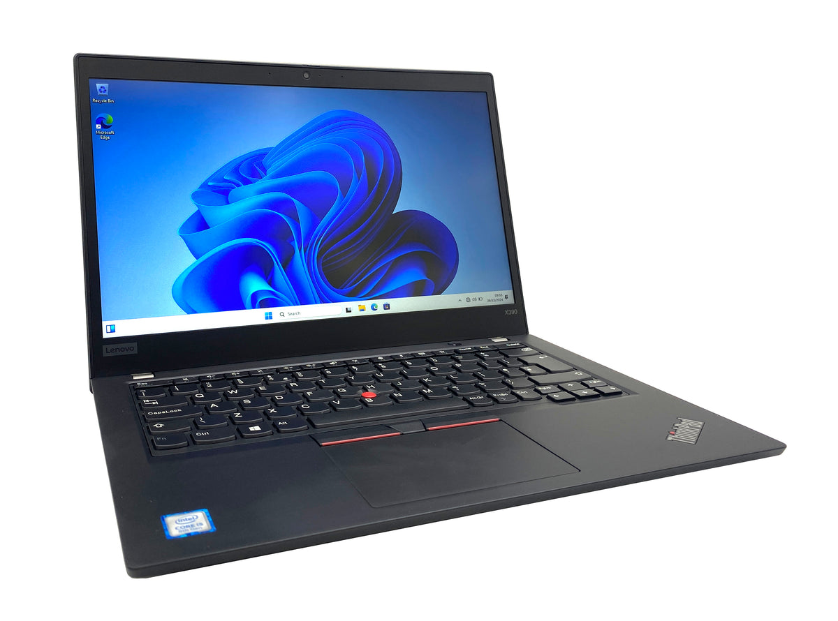 Lenovo ThinkPad X390 Laptop, 13.3" i5 8th Gen, 8GB RAM, 256GB SSD, Windows 11