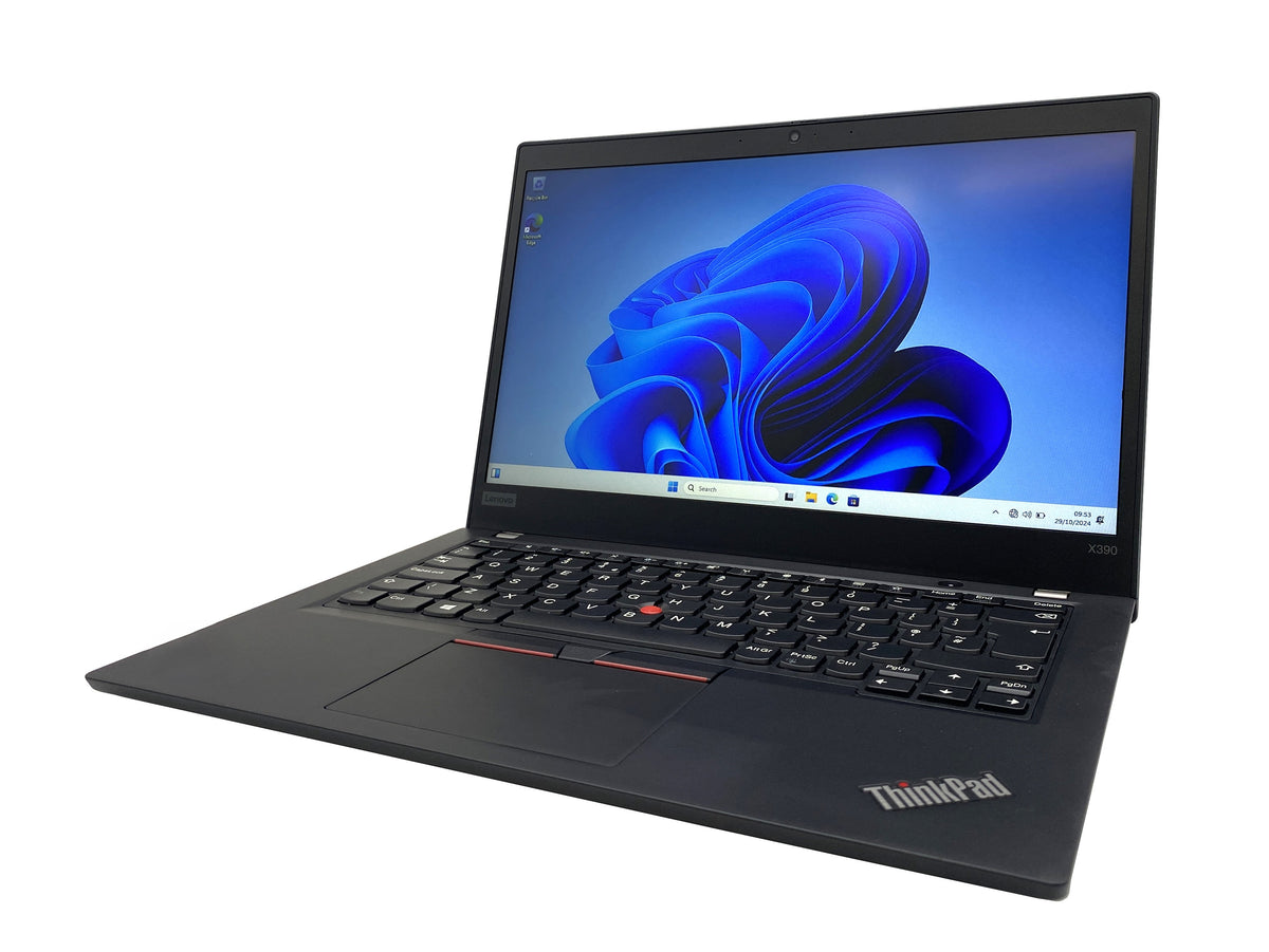 Lenovo ThinkPad X390 Laptop, 13.3" i7 8th Gen, 16GB RAM, 256GB SSD, Windows 11