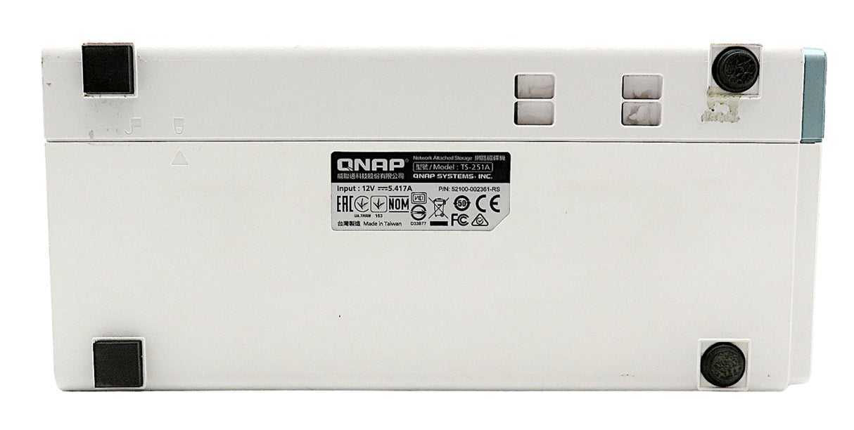 QNAP TS-251A 2-Bay Desktop NAS: 8GB RAM, 2x4TB Hard Drives, Updated Firmware