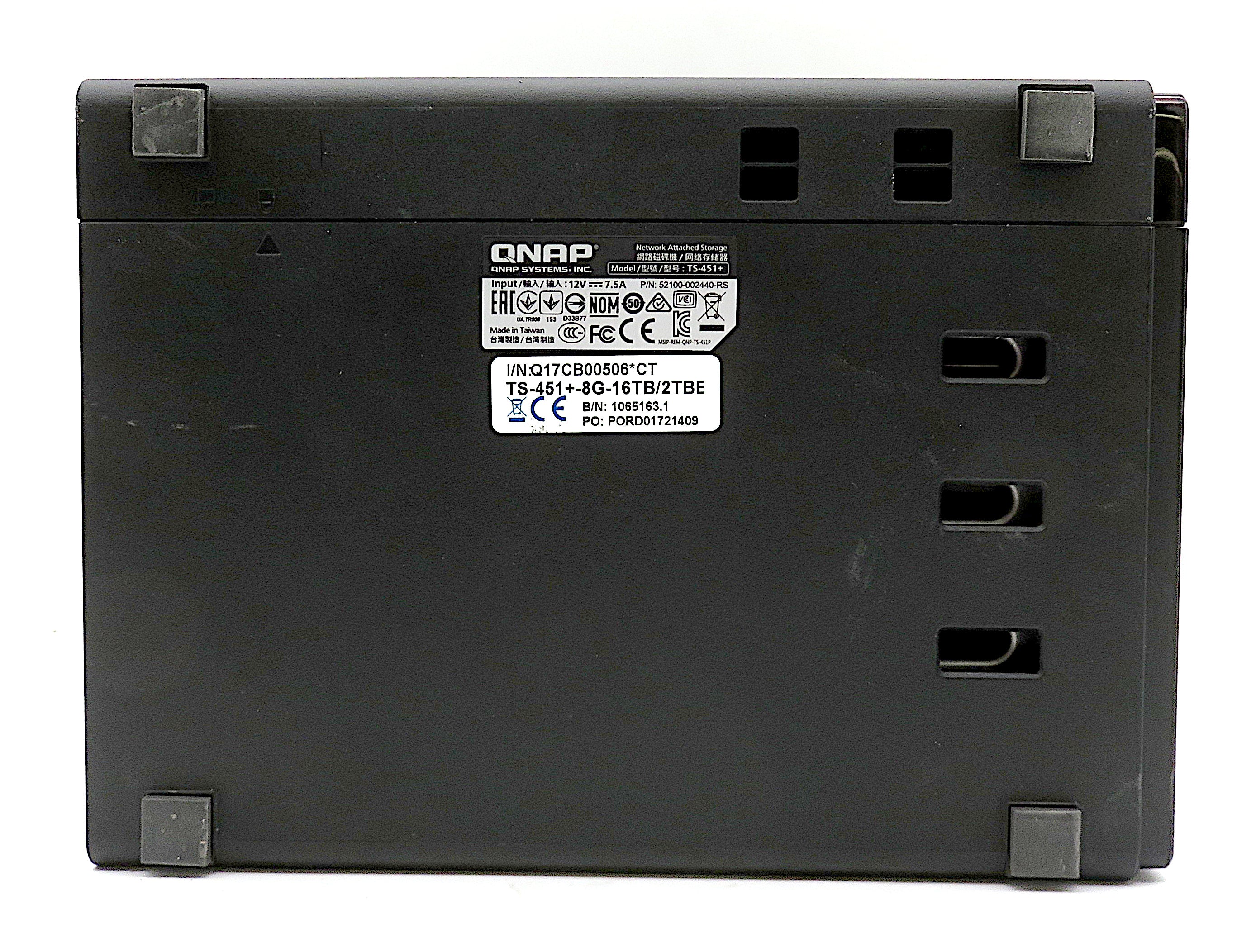 QNAP TS-451+ 4-Bay Desktop NAS: 8GB RAM, 4x 4TB Hard Drives