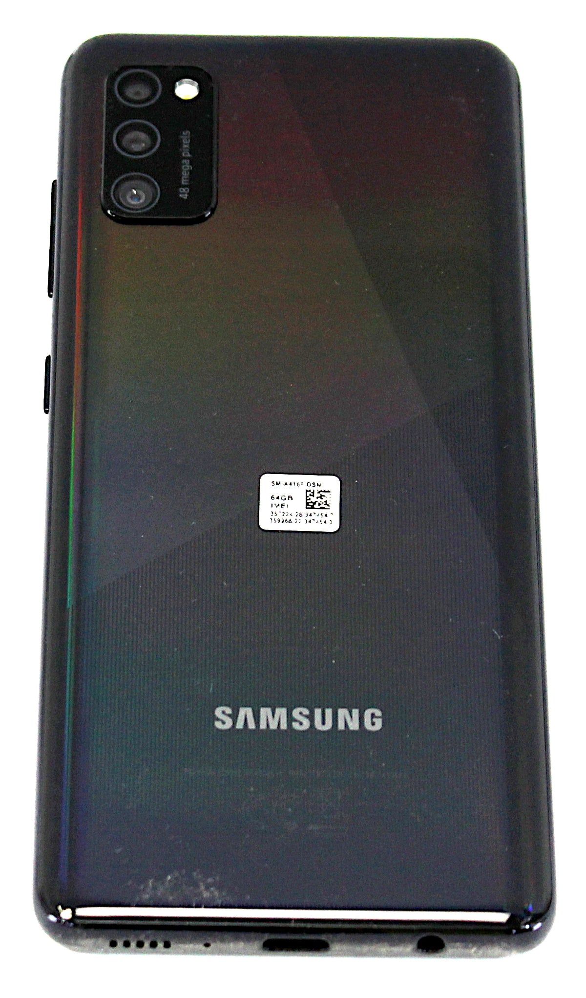 Smartphone Samsung Galaxy A41, 64 Go, débloqué tout opérateur, Noir, SM-A415F