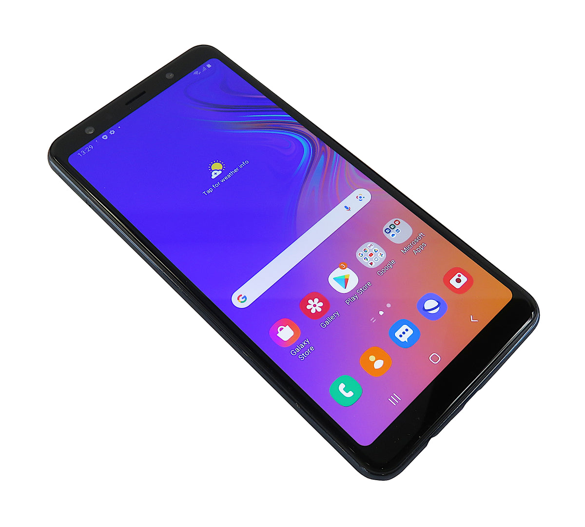 Samsung Galaxy A7 (2018) Smartphone, 64 Go, Vodafone, Noir, SM-A750FN