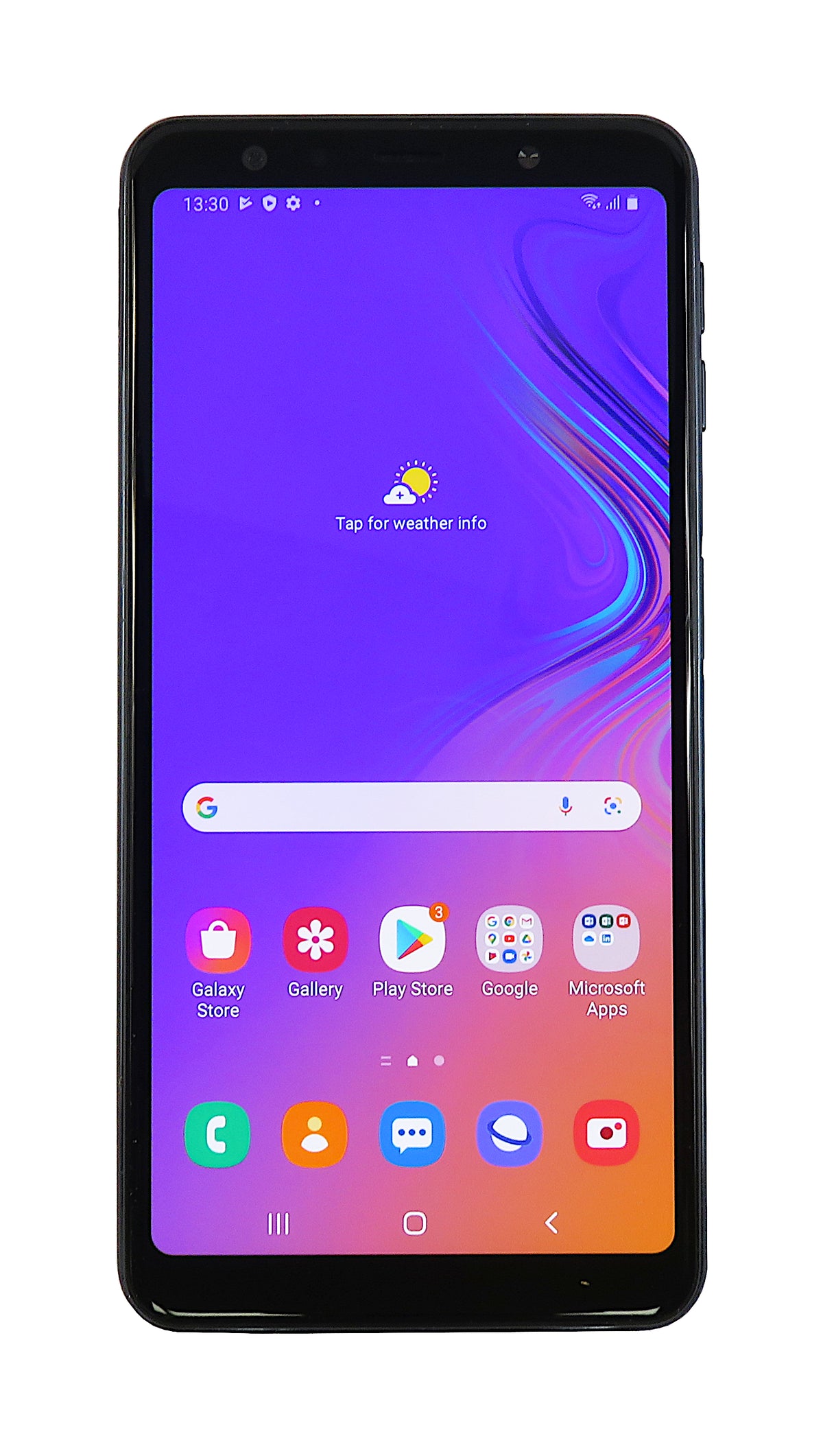 Samsung Galaxy A7 (2018) Smartphone, 64 Go, Vodafone, Noir, SM-A750FN