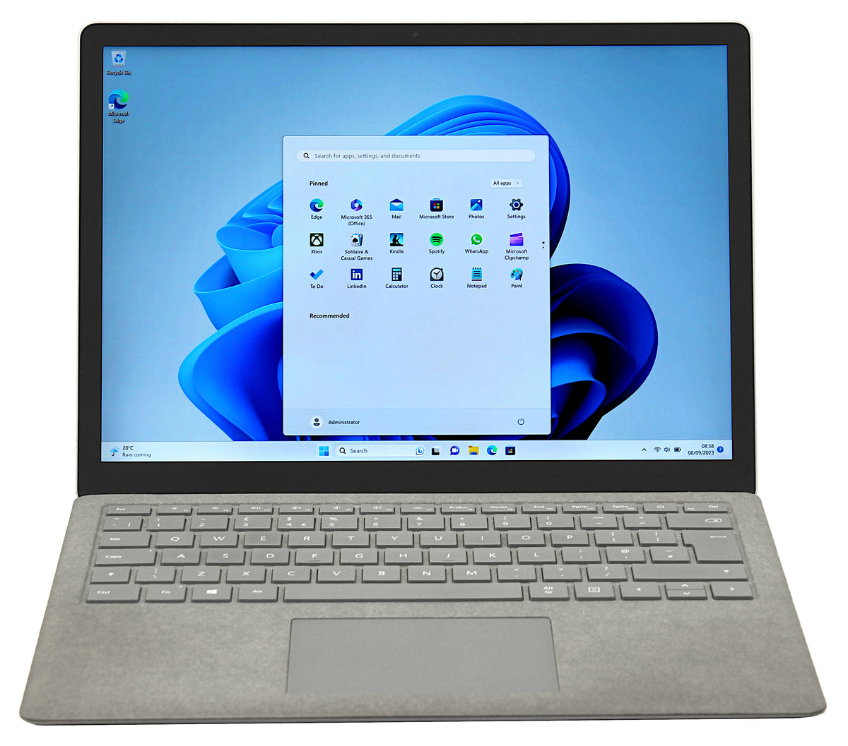 Microsoft Surface Laptop 2, 13 po, Core i7 de 8e gén., 8 Go de RAM, 256 Go eMMC