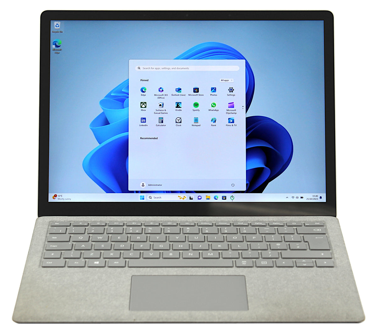 Microsoft Surface Laptop 2, 13" Core i5 8th Gen, 8GB RAM, 128GB eMMC, Windows 11