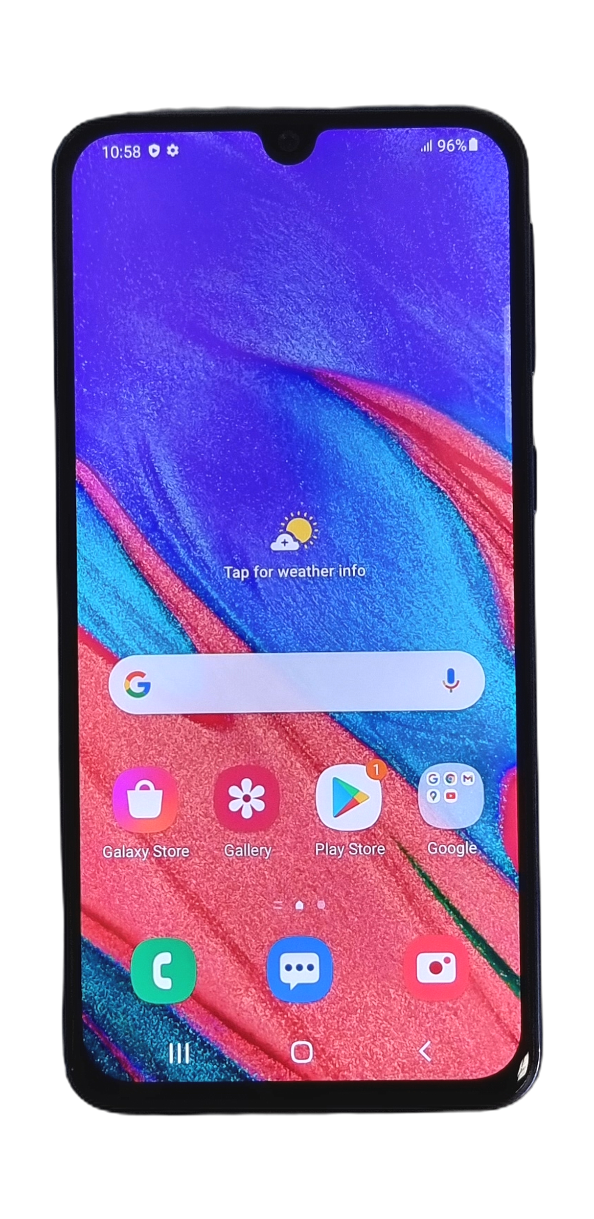 Samsung Galaxy A40 Smartphone, 64GB, Network Unlocked, Blue, SM-A405FN