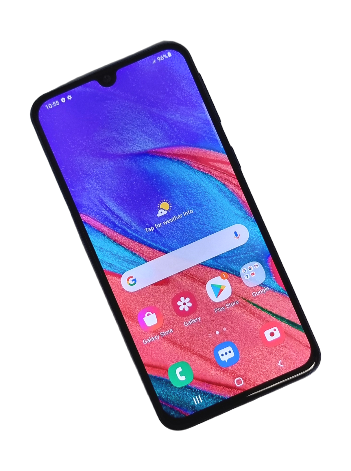 Samsung Galaxy A40 Smartphone, 64GB, Network Unlocked, Blue, SM-A405FN