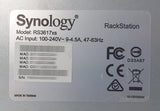 Synology RS3617xs 12-Bay Rackmount NAS: 16GB RAM, Dual-10GbE NIC, Diskless