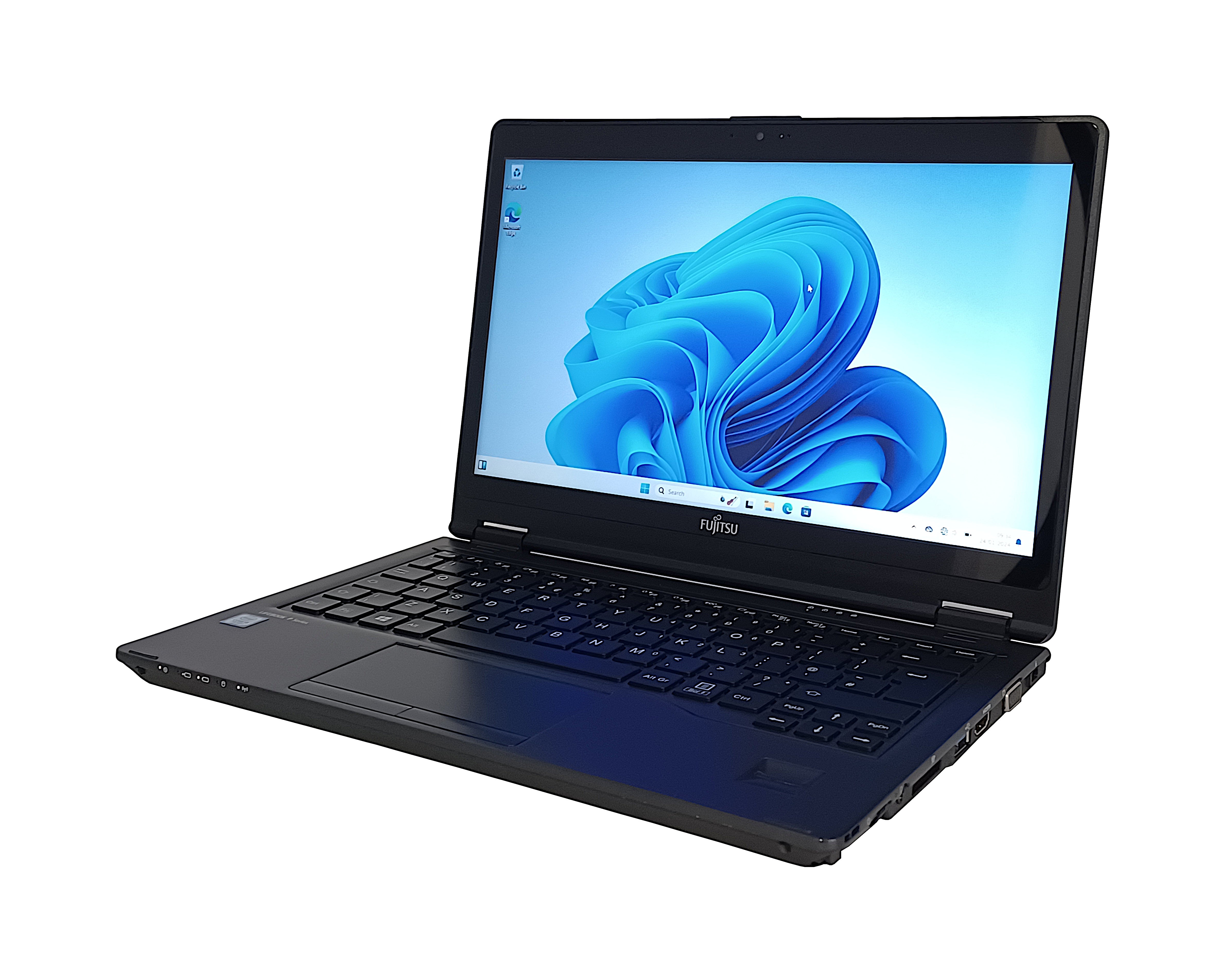 Fujitsu LifeBook P727 Laptop, 12.5" Core i5 7th Gen, 8GB RAM, 256GB SSD