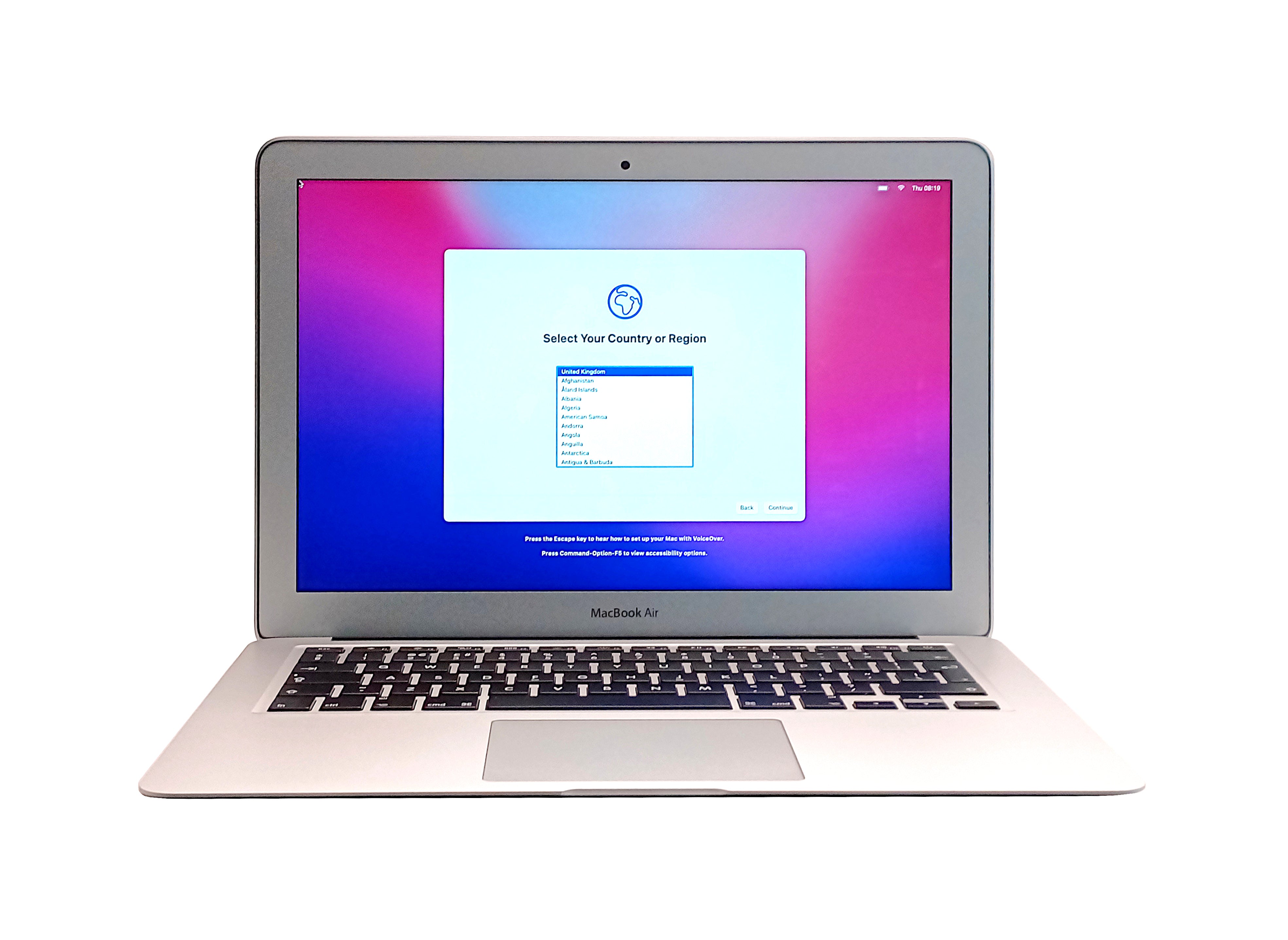 Apple MacBook Air 2017 Laptop, 13" Core i5 5th Gen, 8GB RAM, 256GB SSD, Monterey