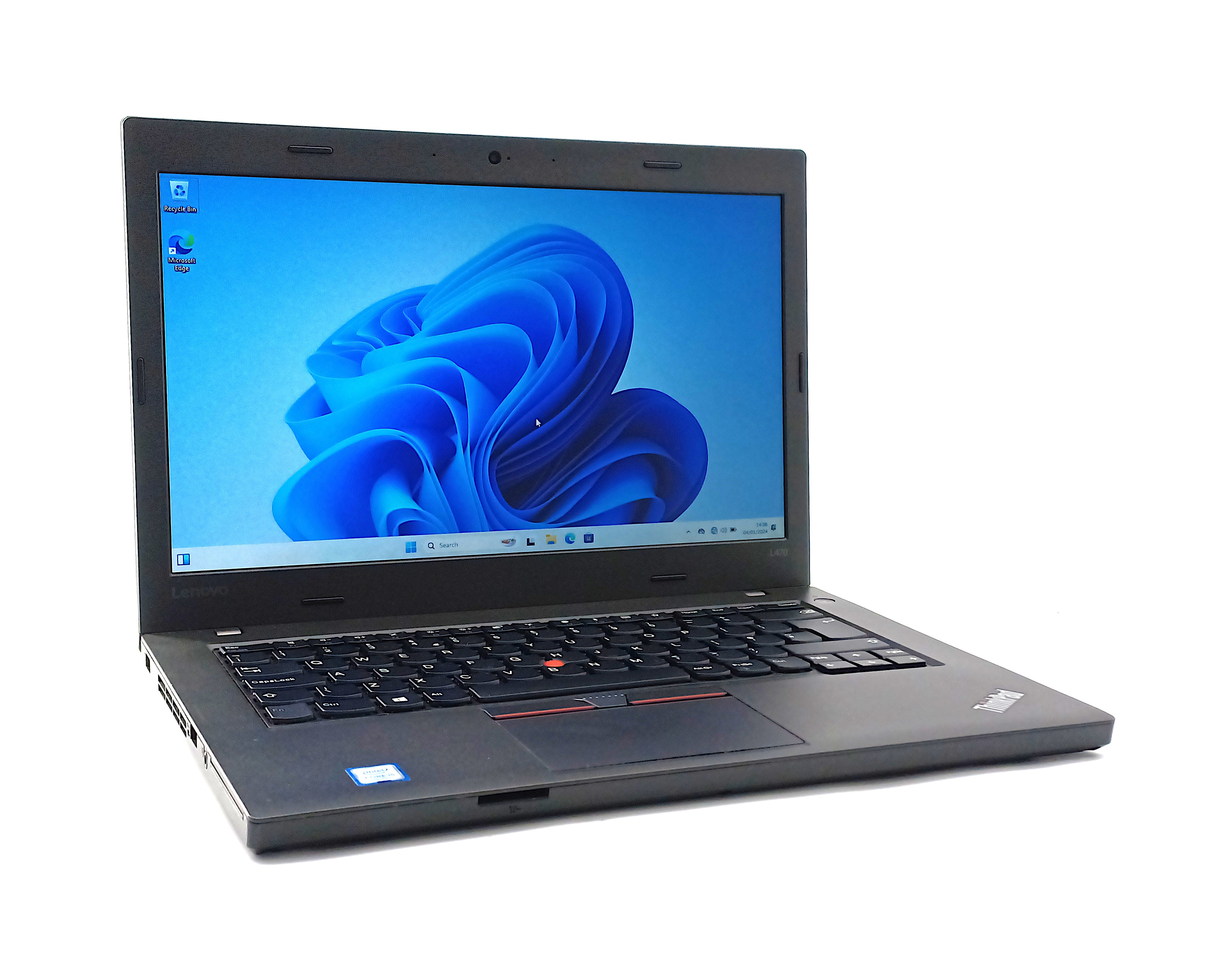 Lenovo ThinkPad L470 Laptop, 14" i5 7th Gen, 8GB RAM, 256GB SSD