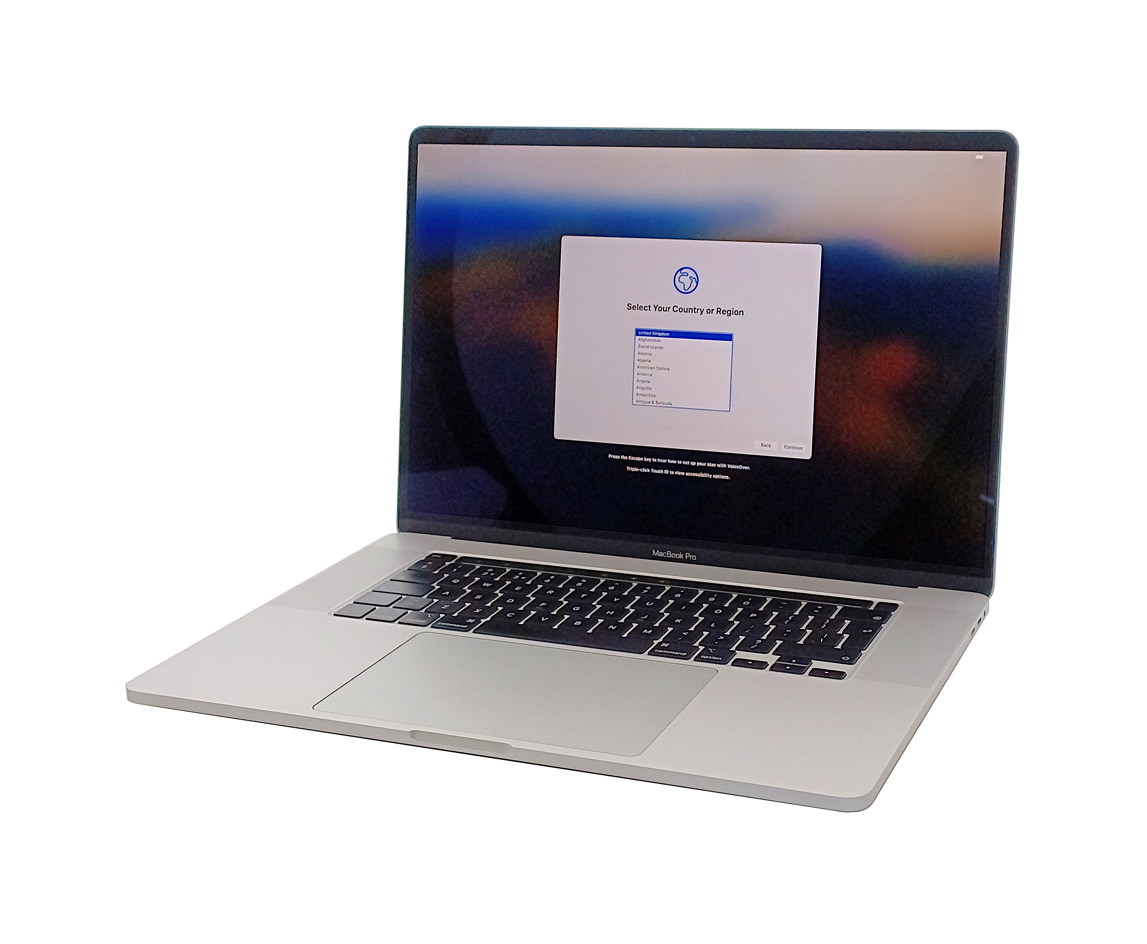 Apple MacBook Pro 2019 Laptop, 16" Core i7 9th Gen, 16GB RAM 512GB SSD, Monterey