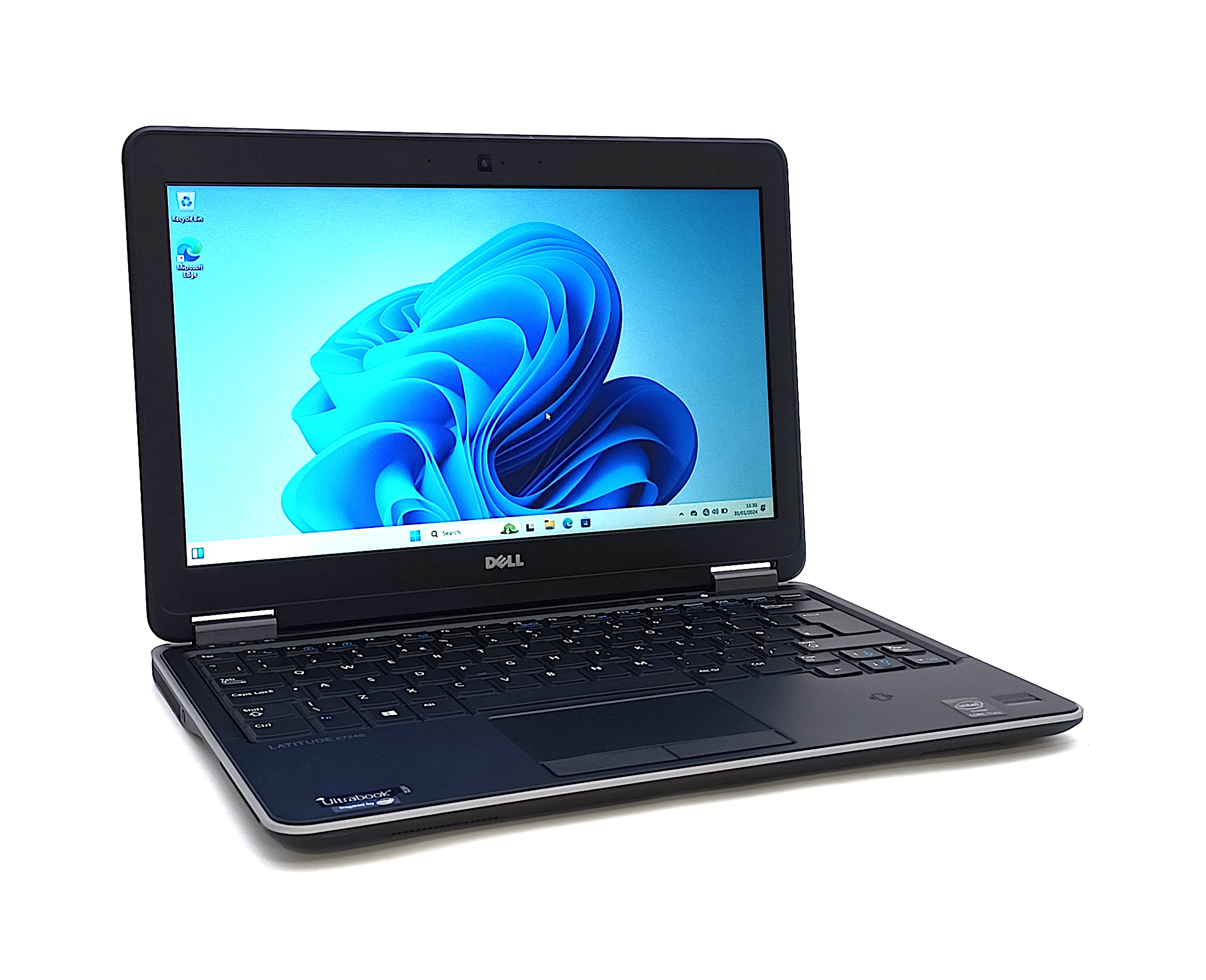 Dell Latitude E7240 Laptop, 12.5" i7 4th Gen, 8GB RAM, 256GB SSD, Windows 11