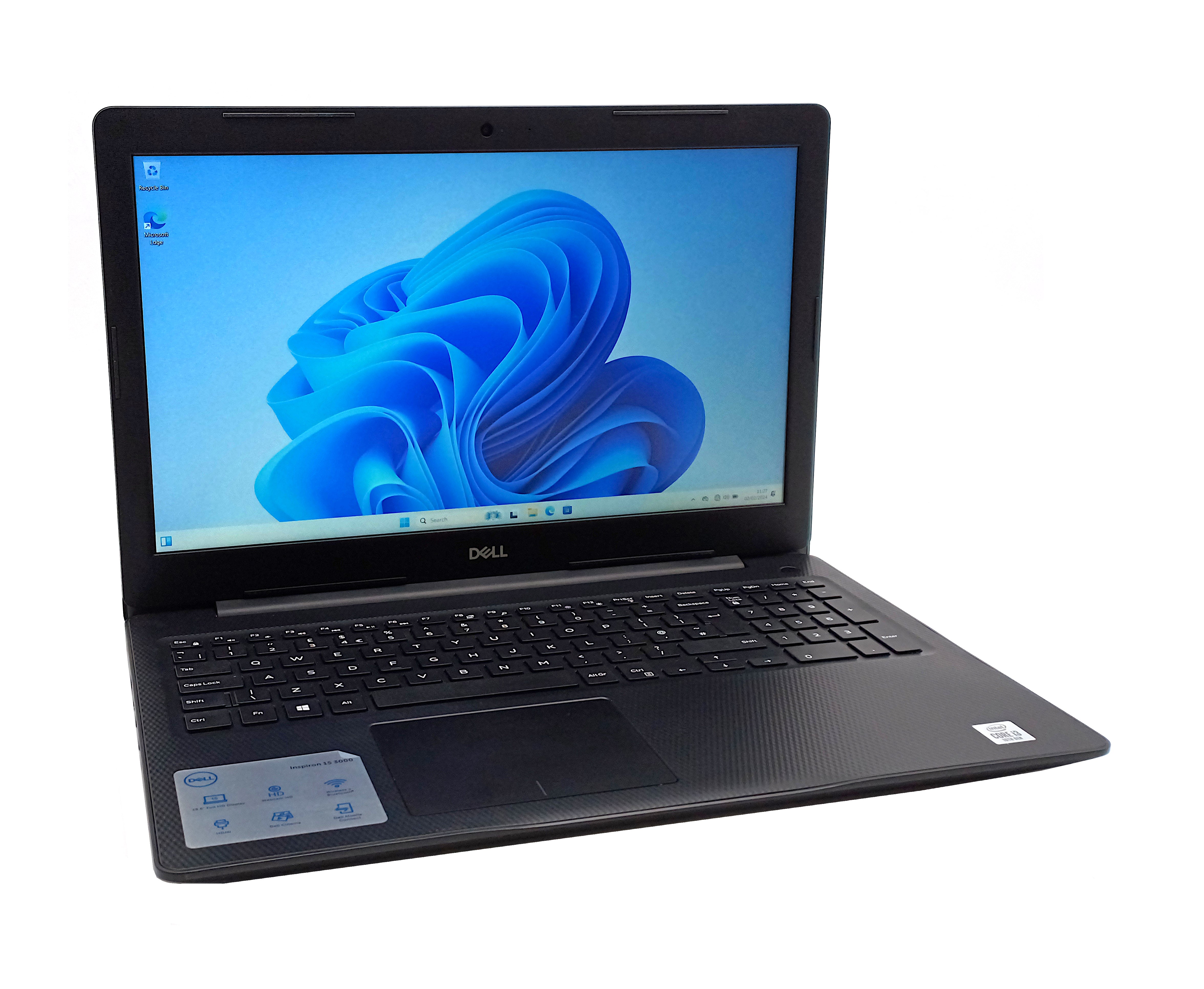 Dell Vostro 3593 Laptop, 15.6" Core i3 10th Gen, 8GB RAM, 256GB SSD
