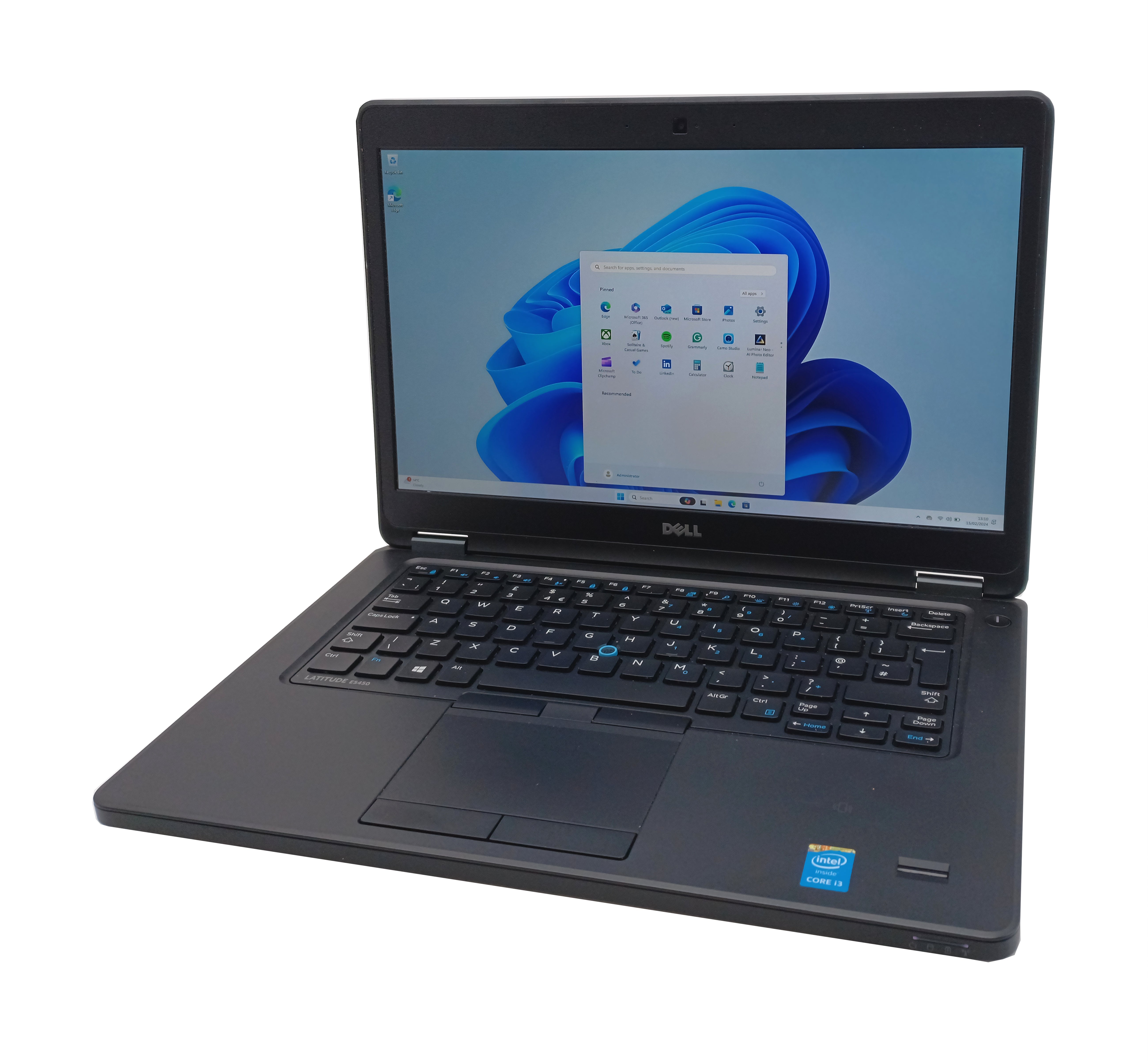 Dell Latitude E5450 Laptop, 14" Core i3 5th Gen, 8GB RAM, 256GB SSD