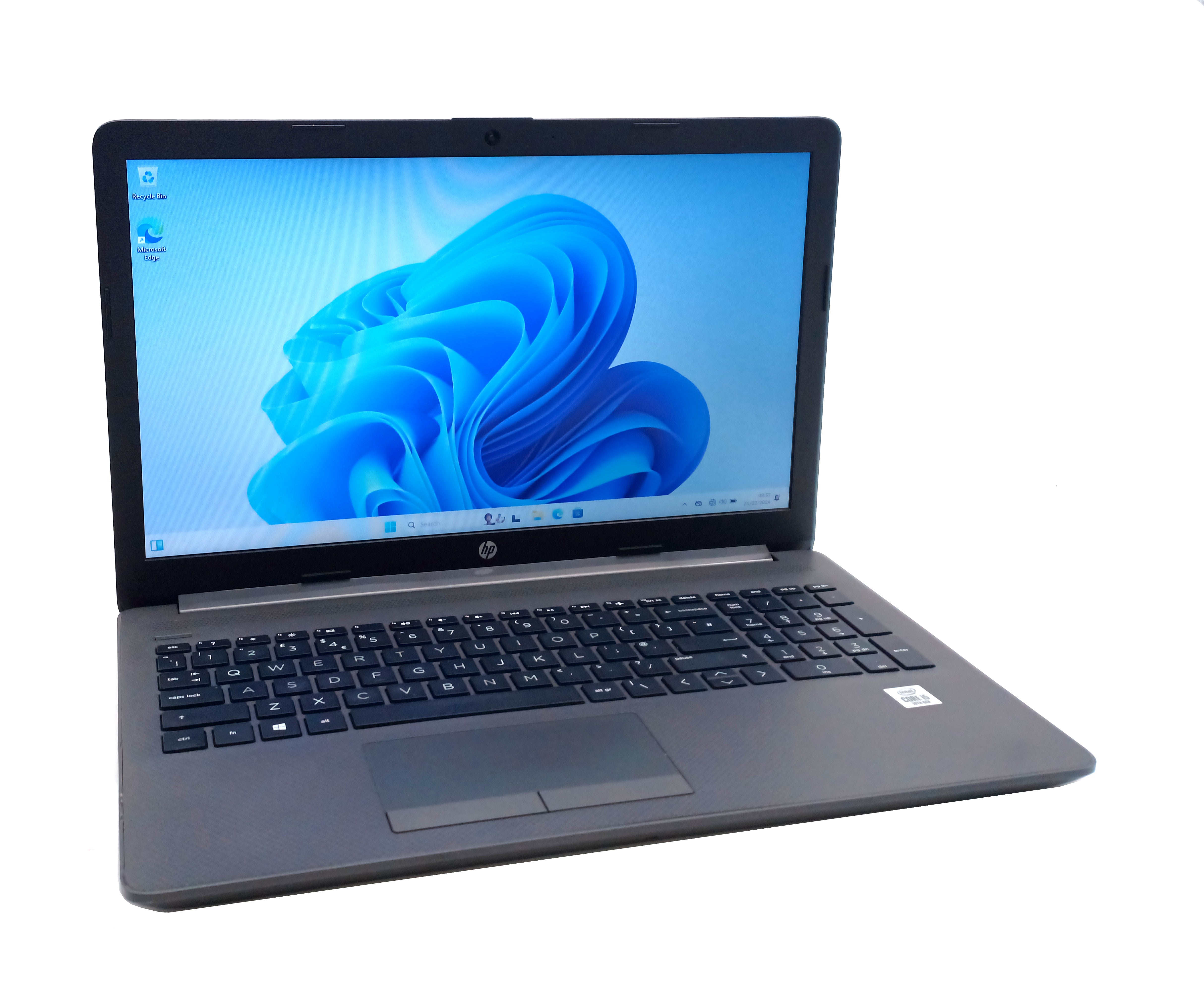 HP 250 G7 Laptop, 15.6" Intel Core i5 10th Gen, 8GB RAM, 256GB SSD