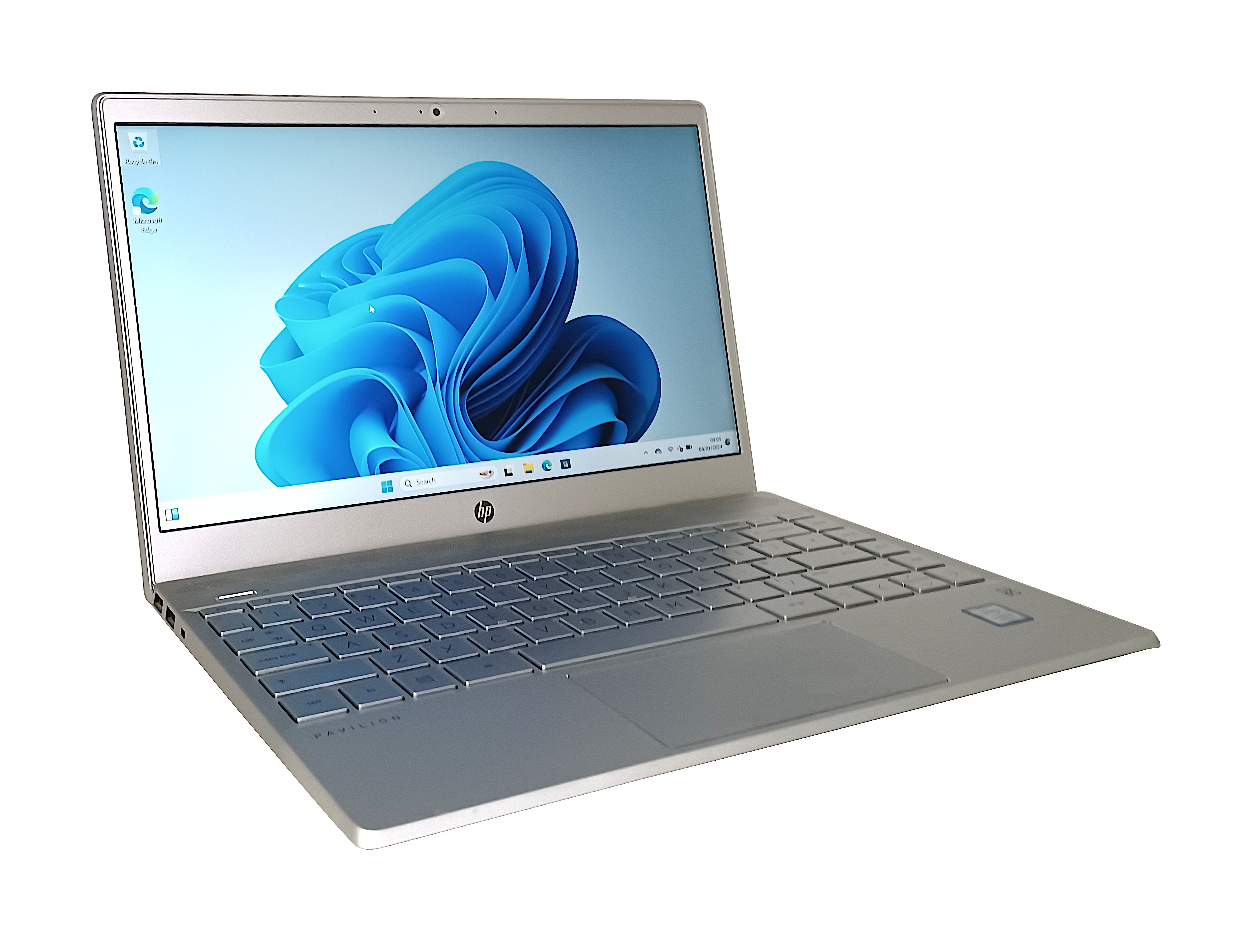 HP Pavilion 13-AN Laptop, 13.3" Core i5 8th Gen, 8GB RAM, 256GB SSD