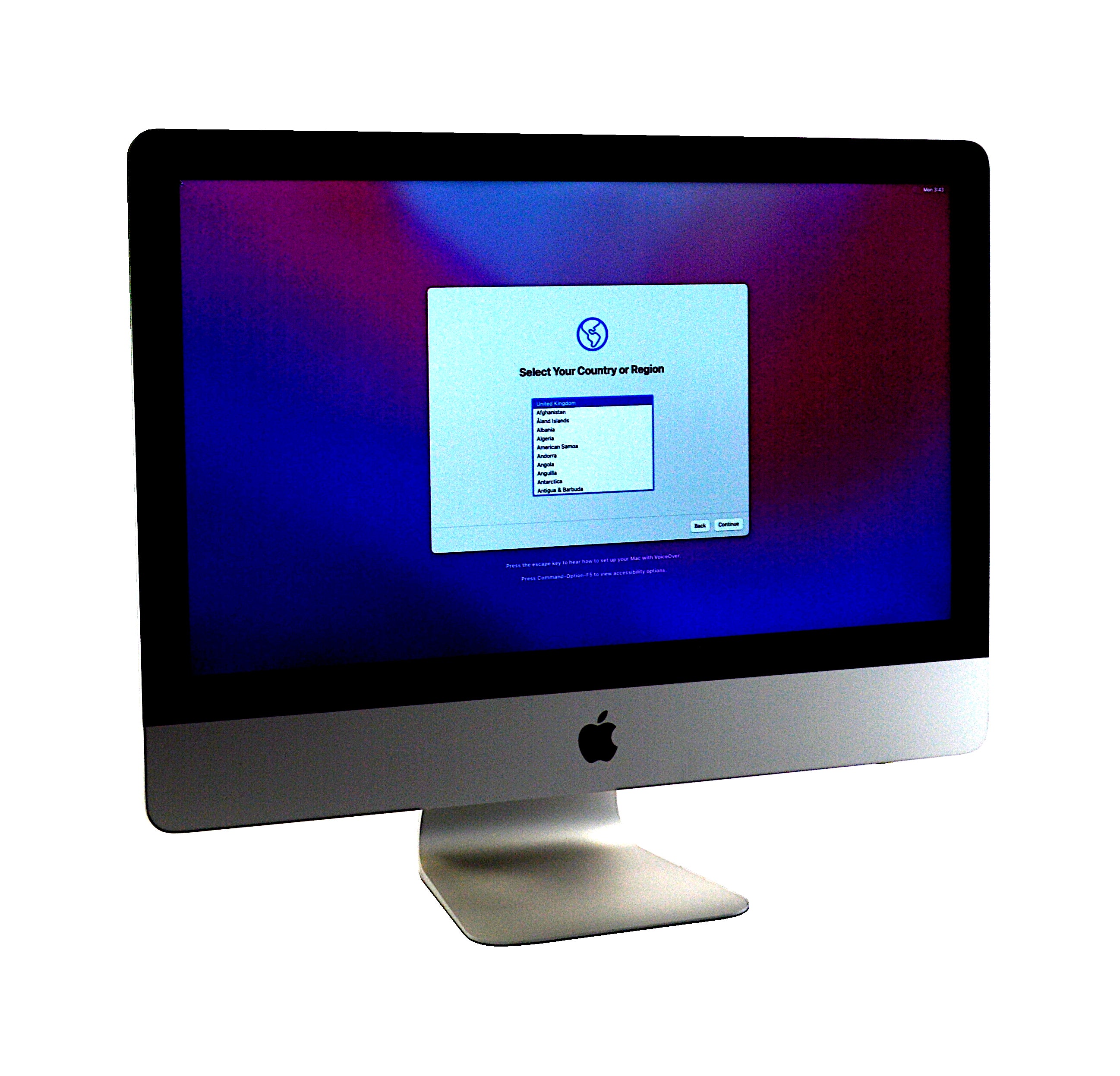 Apple iMac 2015 AiO, 21.5", Intel® Core™ i5 5th Gen, 8GB RAM, 1TB HDD, Monterey