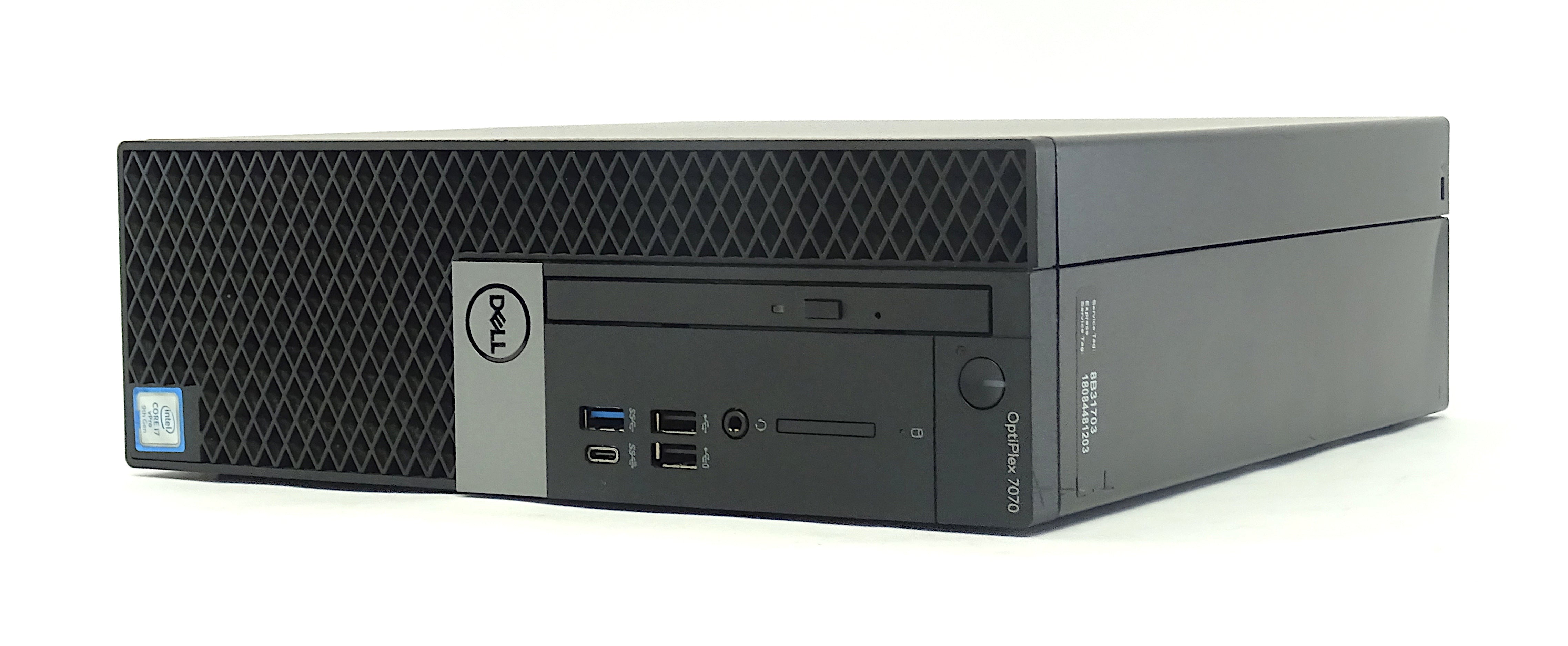 Dell Optiplex 7070 Desktop PC, Intel Core i7, 16GB RAM, 256GB SSD, Windows 10