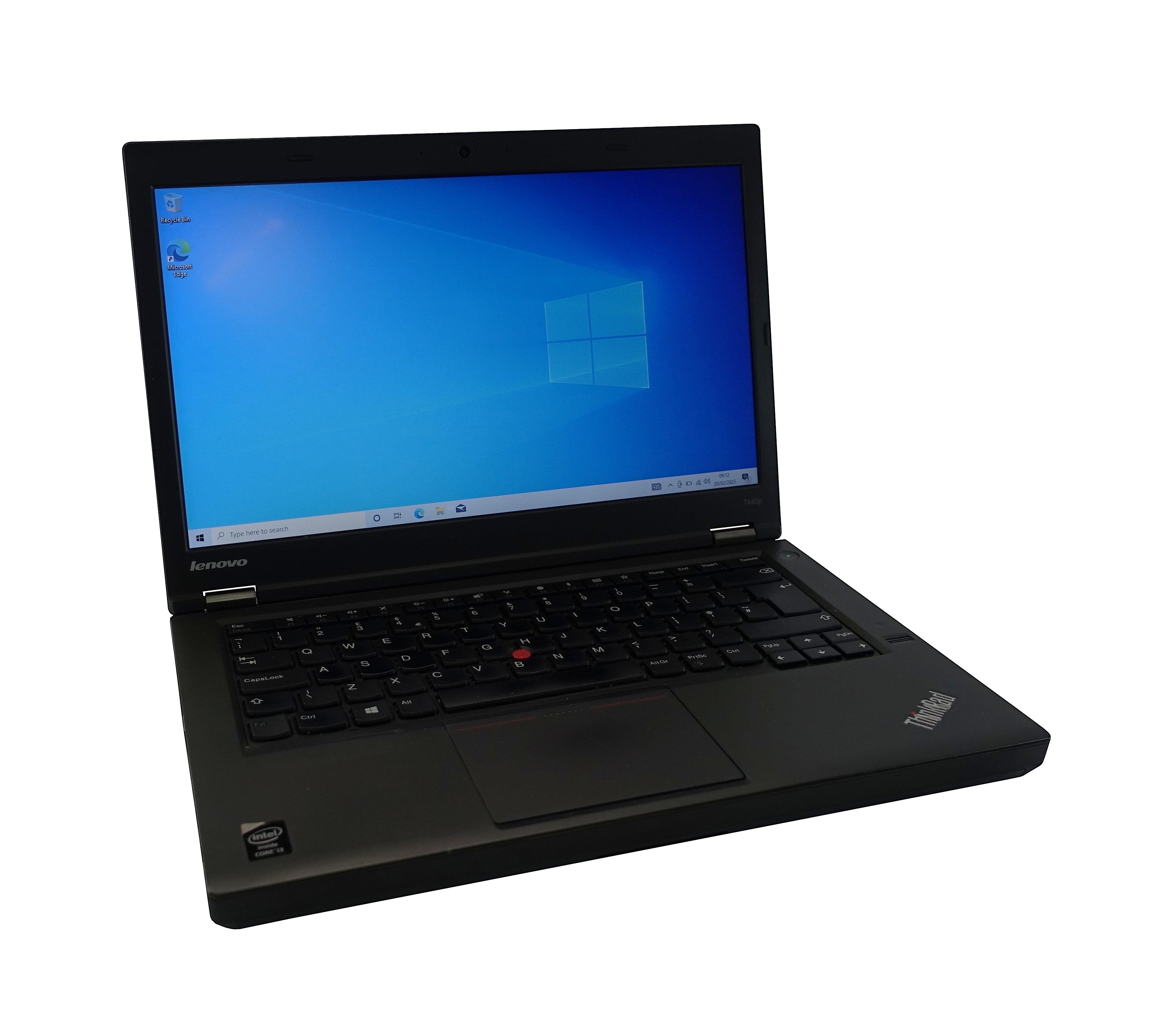 Lenovo ThinkPad T440P Laptop, 13.9" i3 4th Gen, 8GB RAM, 256GB SSD, Windows 11
