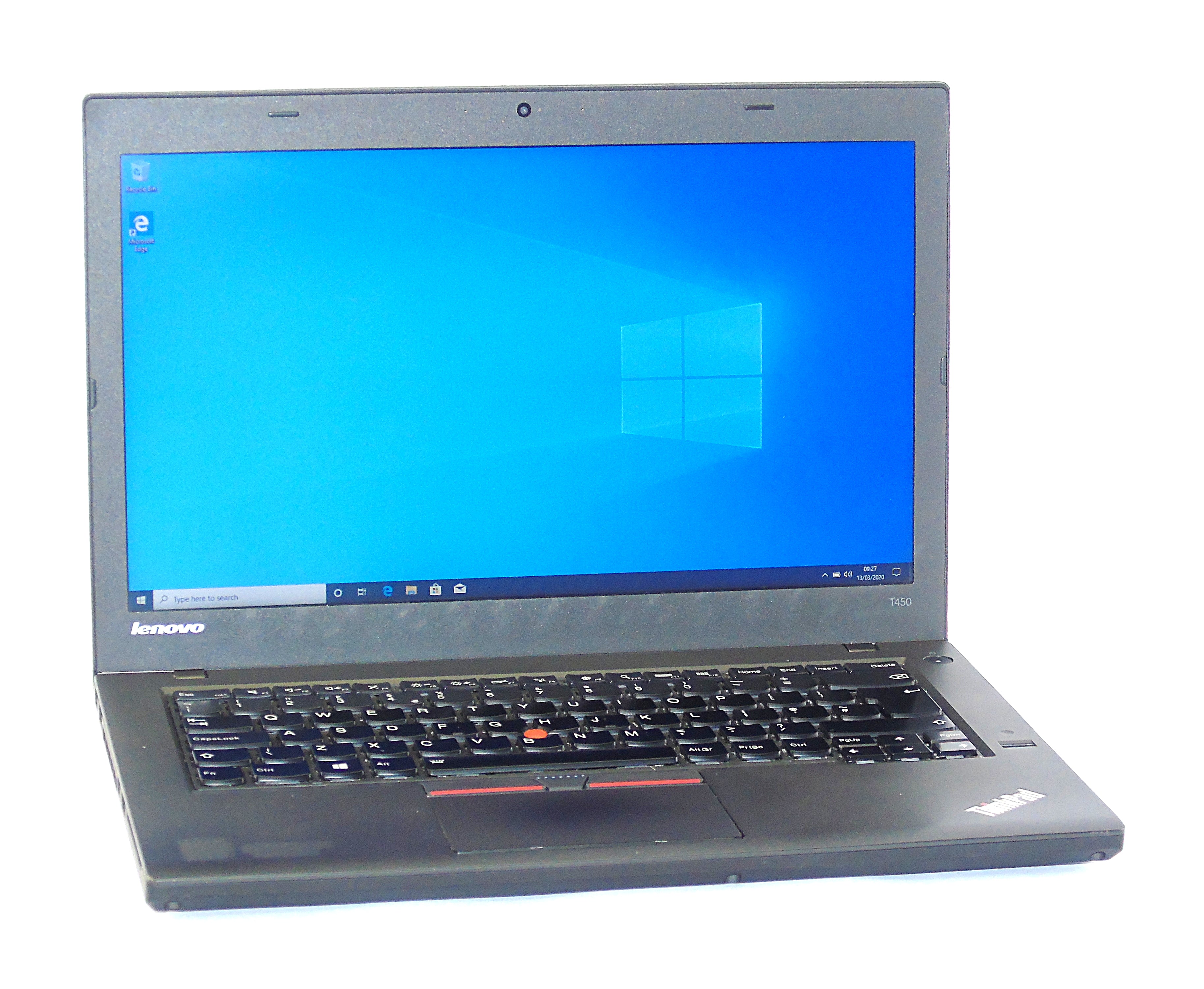 Lenovo ThinkPad T450 Laptop, 14" Core i7 5th Gen, 8GB RAM, 256GB SSD