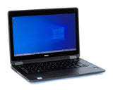Dell Latitude E7270 Laptop, 12.5" i7 6th Gen, 8GB RAM, 240GB SSD