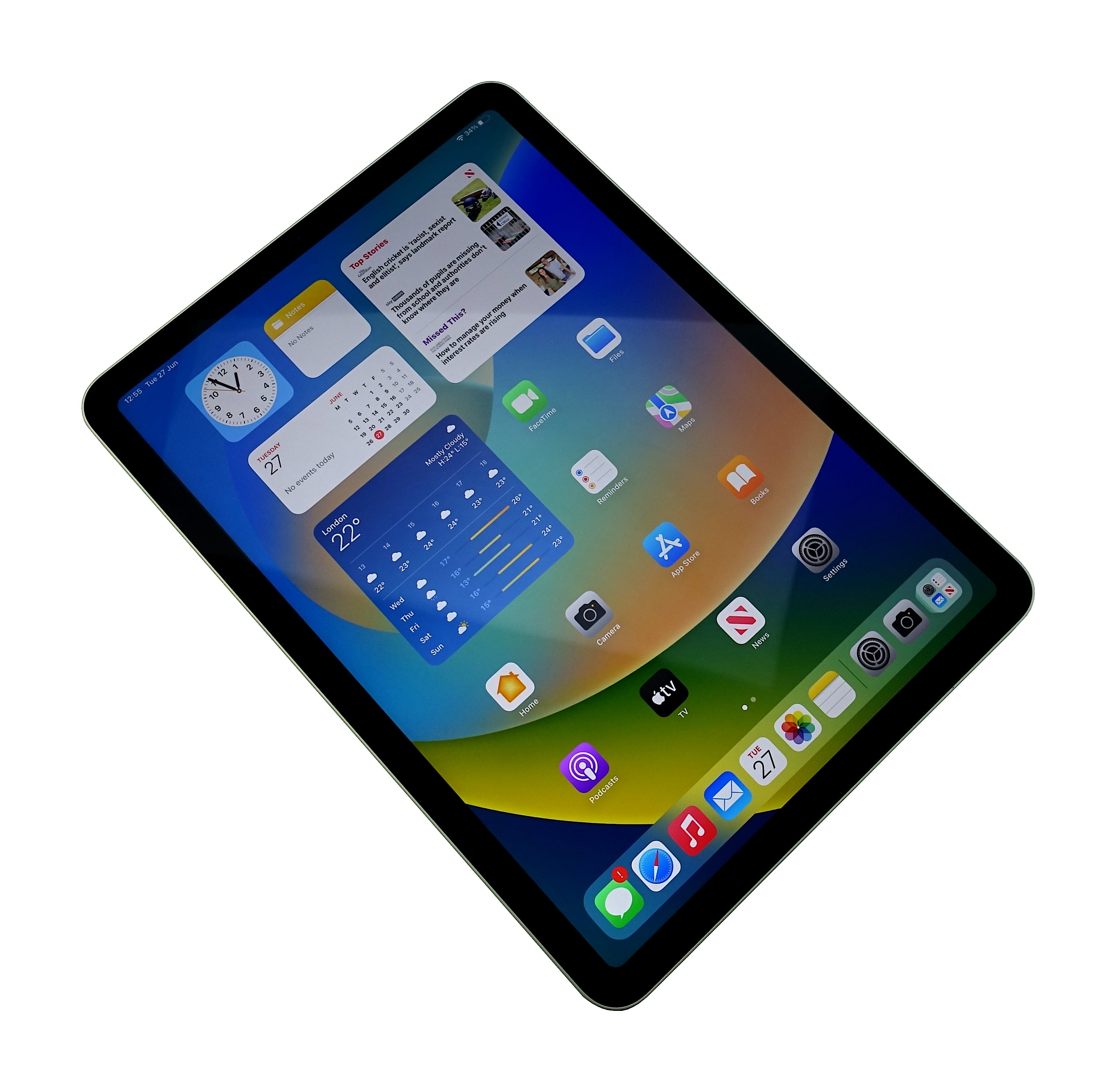 Apple iPad Air 4th Generation Tablet, 10.9", 64GB, WiFi, Green, A2316