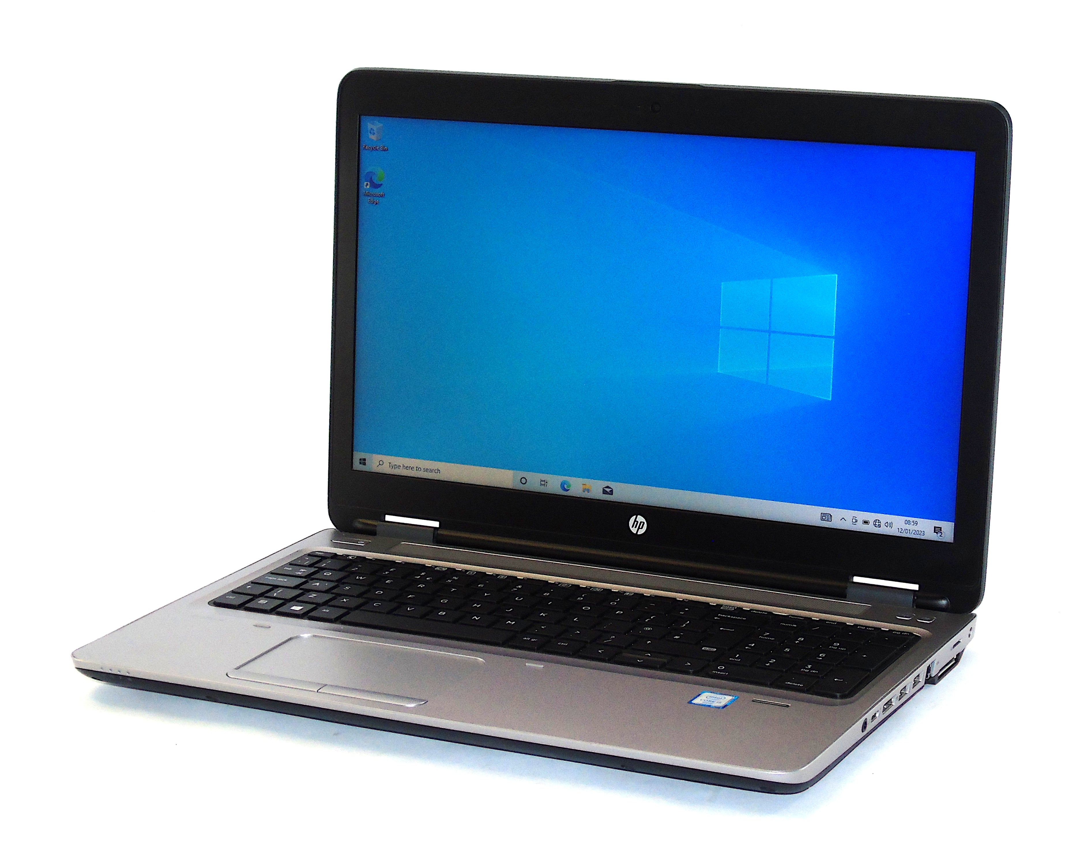 HP ProBook 650 G2 Laptop, 15.5" Core i3 6th Gen, 8GB RAM, 256GB SSD, Windows 11