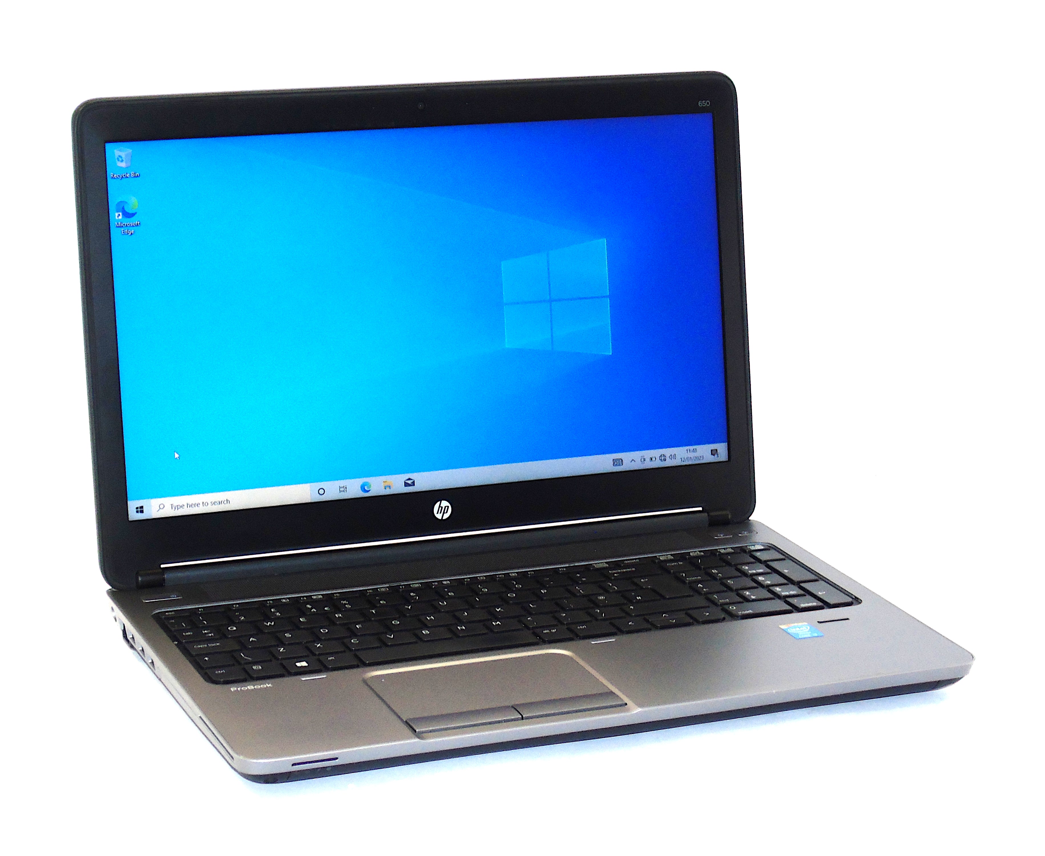 HP ProBook 650 G1 Laptop, 15.6" Intel Core i3, 8GB RAM, 256GB SSD