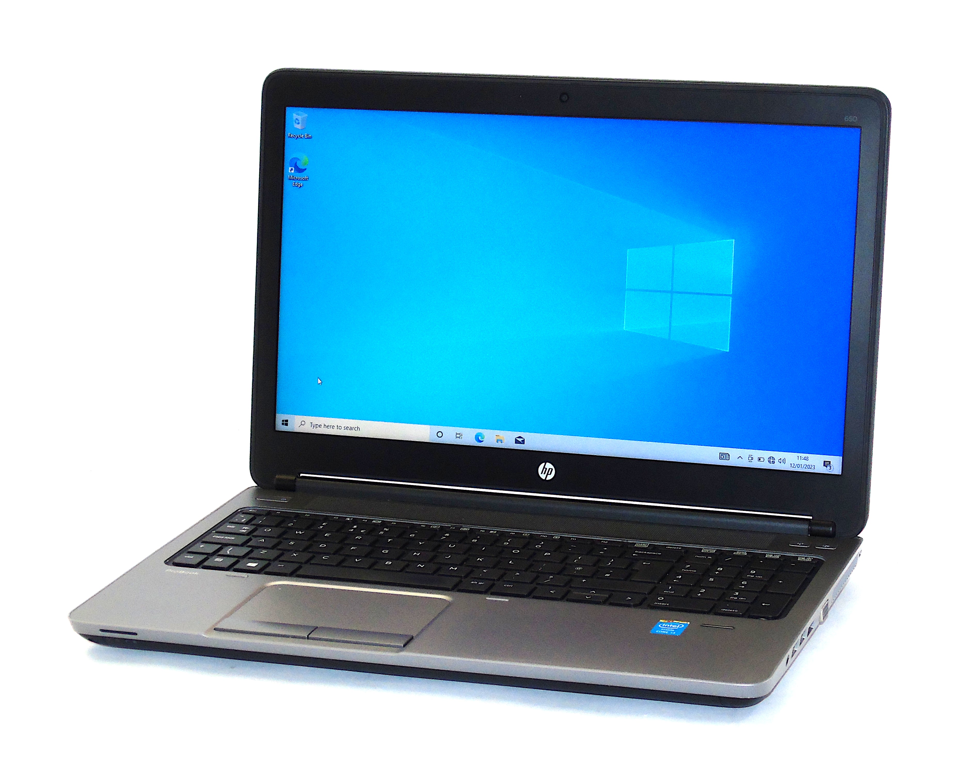 HP ProBook 650 G1 Laptop, 15.6" Core i3 4th Gen, 8GB RAM, 256GB SSD, Windows 11