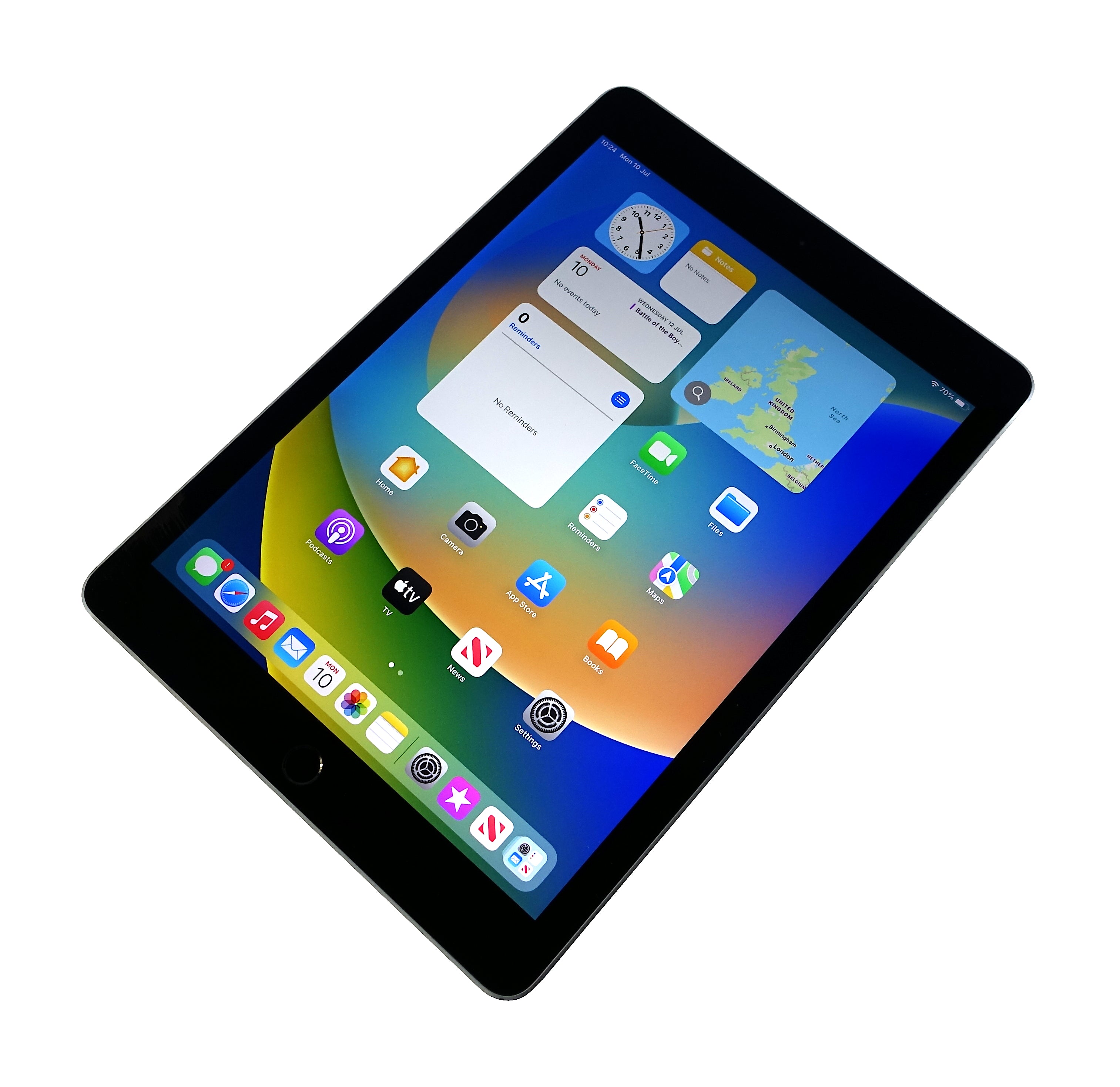 Apple iPad Pro Tablet, 9.7", 128GB, WiFi, Space Grey, A1673