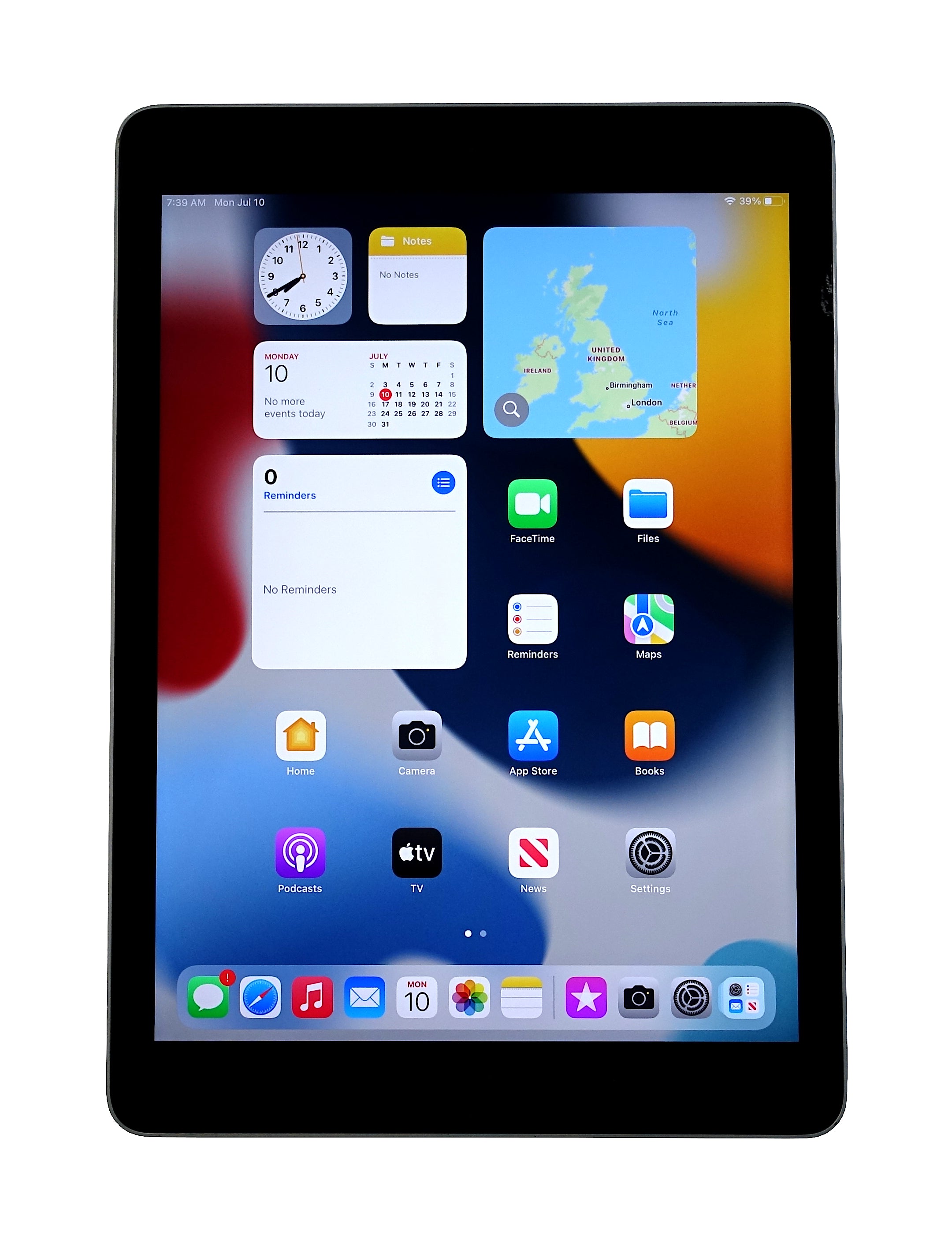 Apple iPad Air 2 Tablet, 32GB, WiFi, A1566, Space Grey