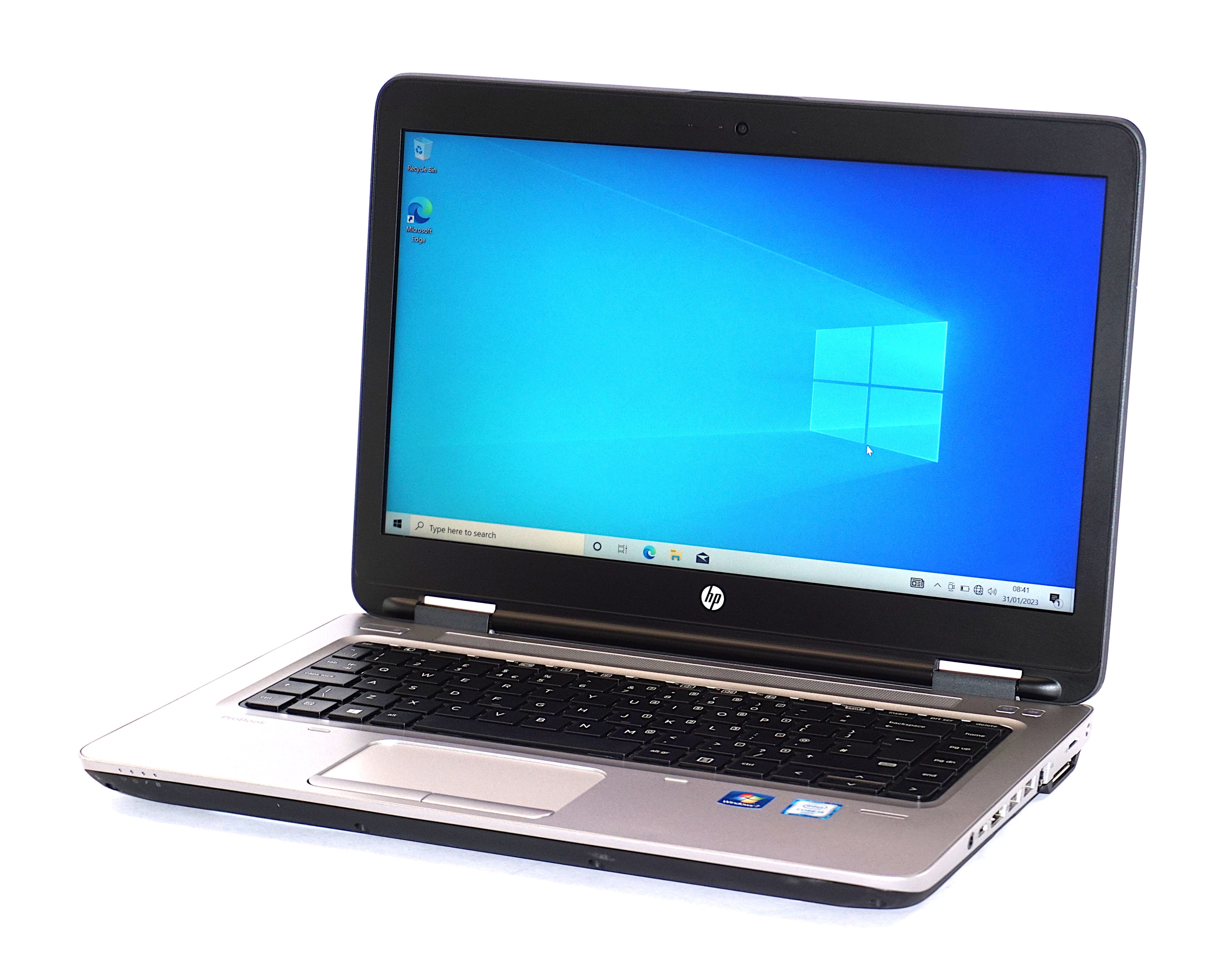 HP ProBook 640 G2 Laptop, 13.9" Core i5 6th Gen, 8GB RAM, 256GB SSD, Windows 11