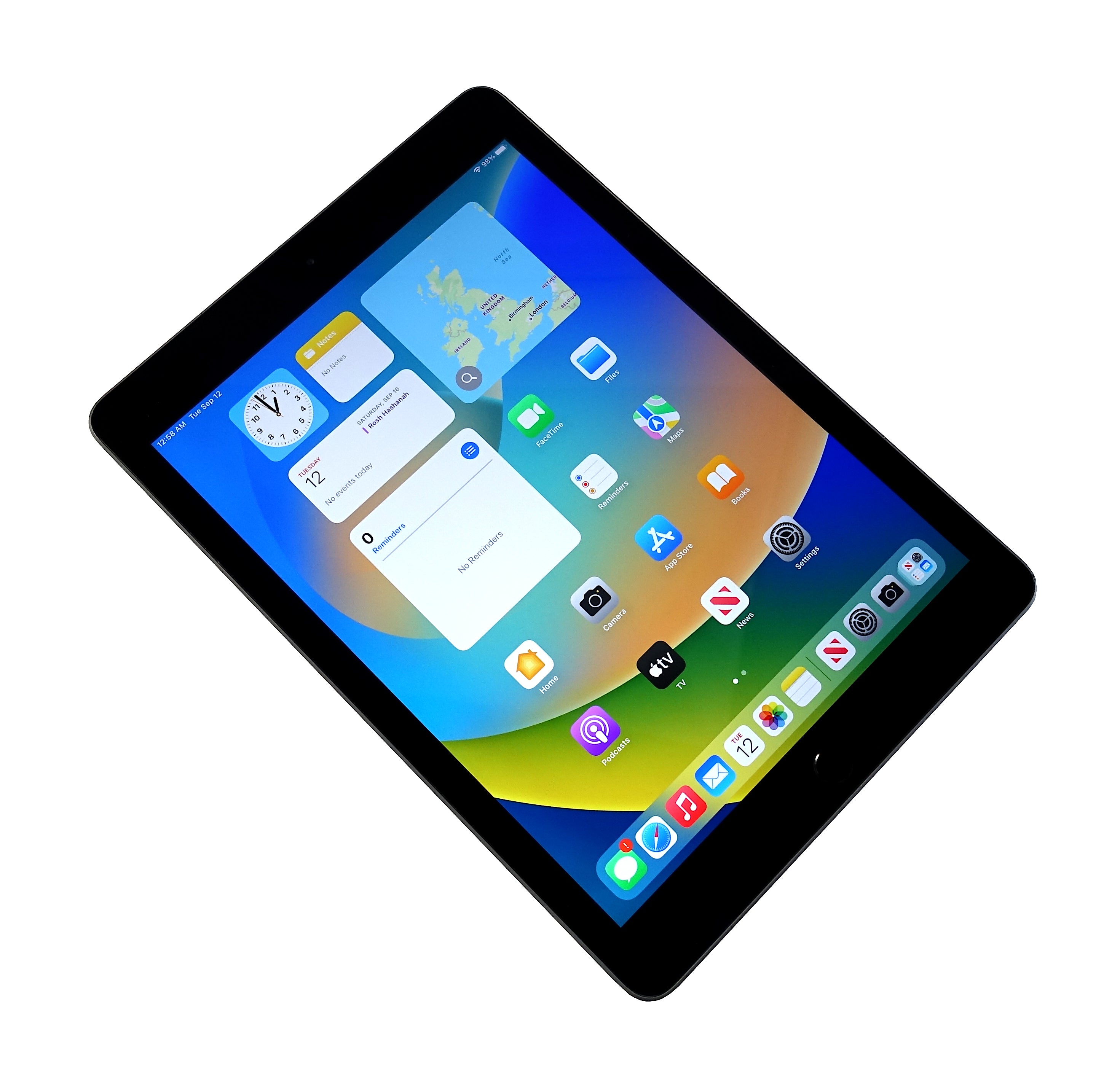 Apple iPad 6th Generation Tablet, 128GB, Wi-Fi, Space Grey, A1893