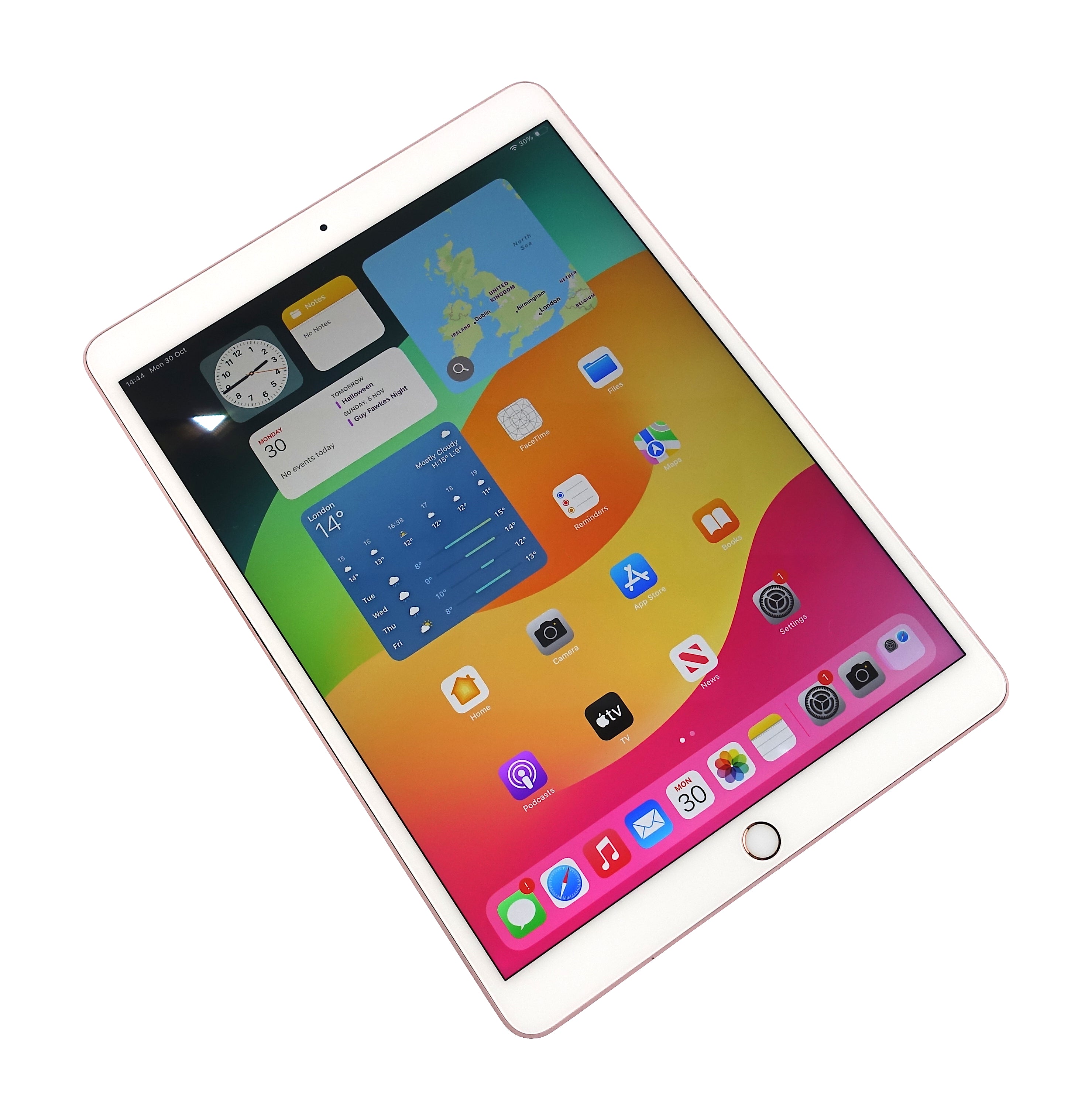 Apple iPad Pro 1st Generation Tablet, 256GB, WiFi, Rose Gold, A1701