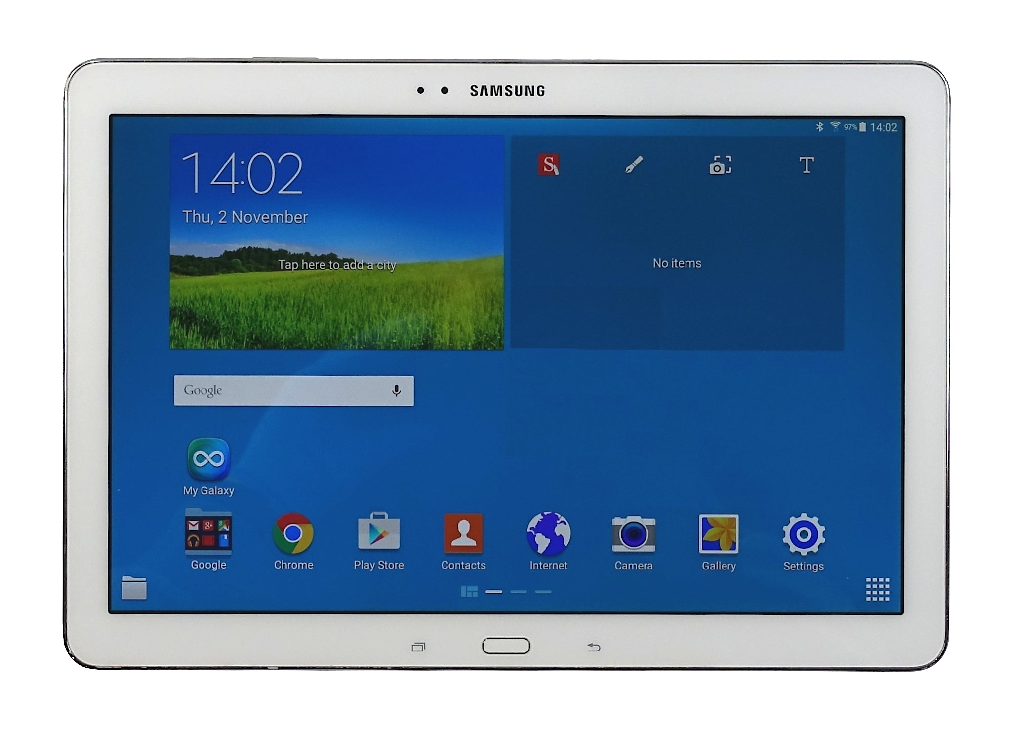 Samsung Galaxy Note Pro 12.2" Tablet, 32GB, WiFi, White, SM-P900