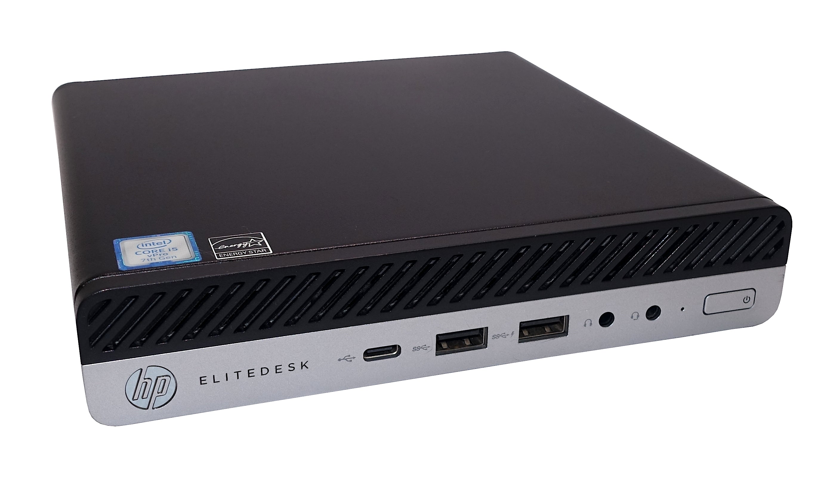 HP EliteDesk 800 G3 Micro PC, Core i5 7th Gen, 8GB RAM, 128GB SSD
