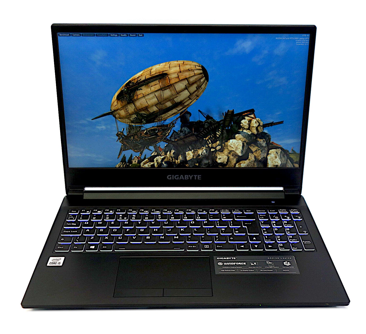 Gigabyte G5 KC Laptop, 15.6" Intel® Core™ i5, 16GB RAM, 512GB SSD